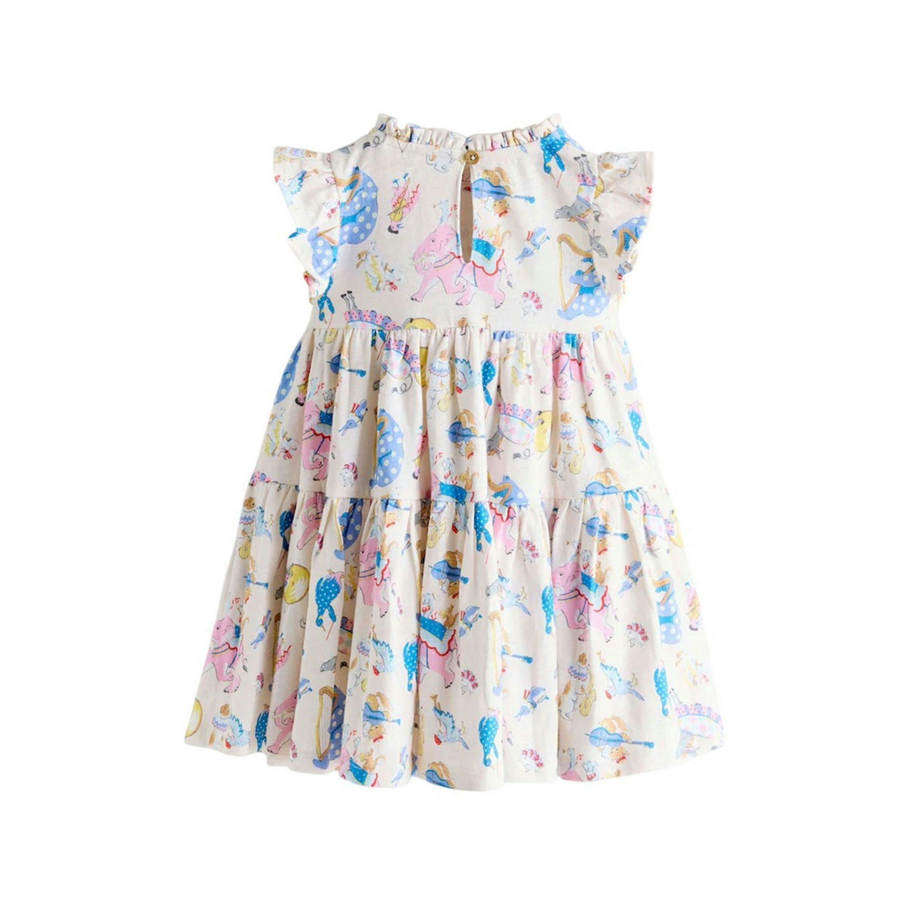 Cath Kidston Girls Animals Jersey Dress , view 2 of 4