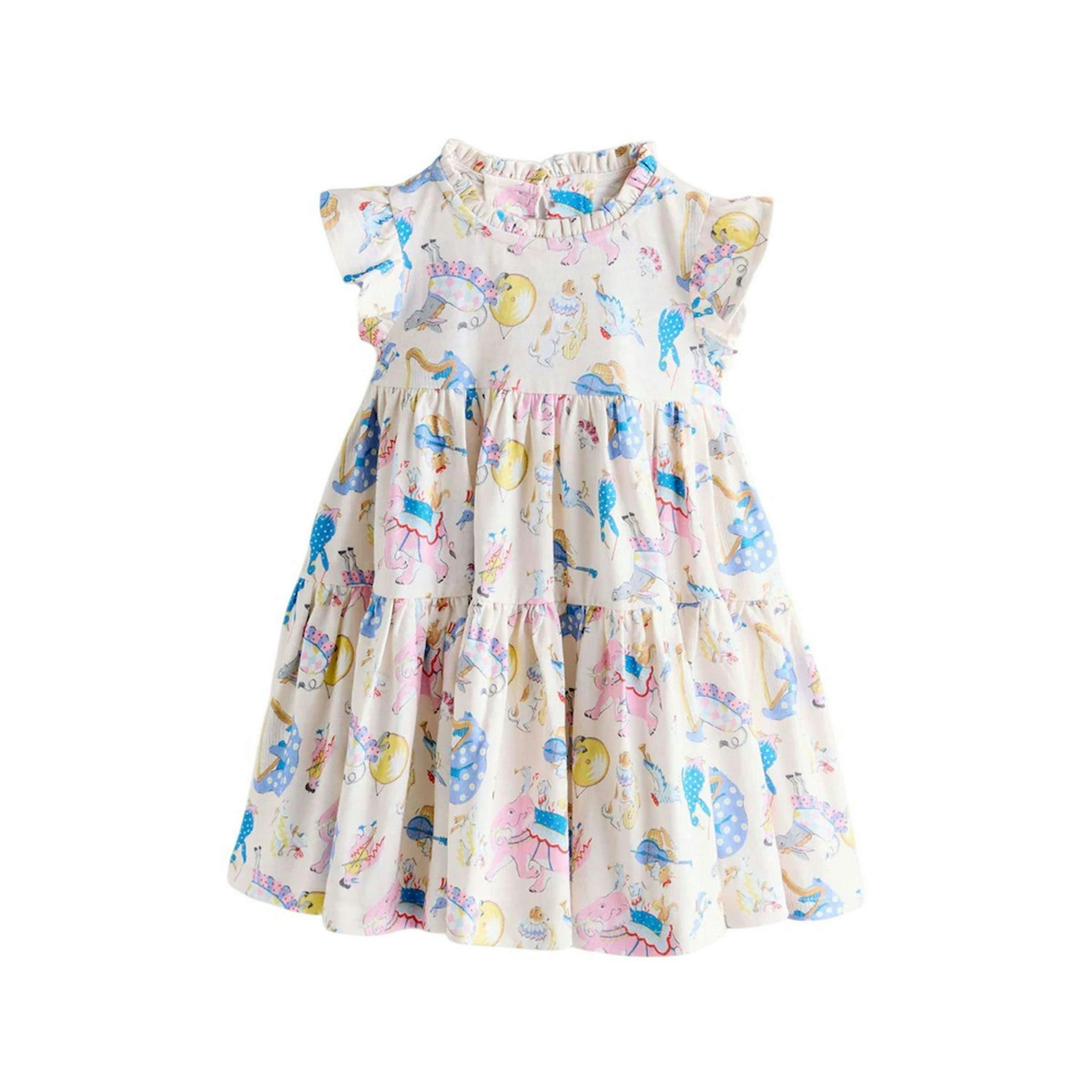 Cath Kidston Girls Animals Jersey Dress , view 1 of 4