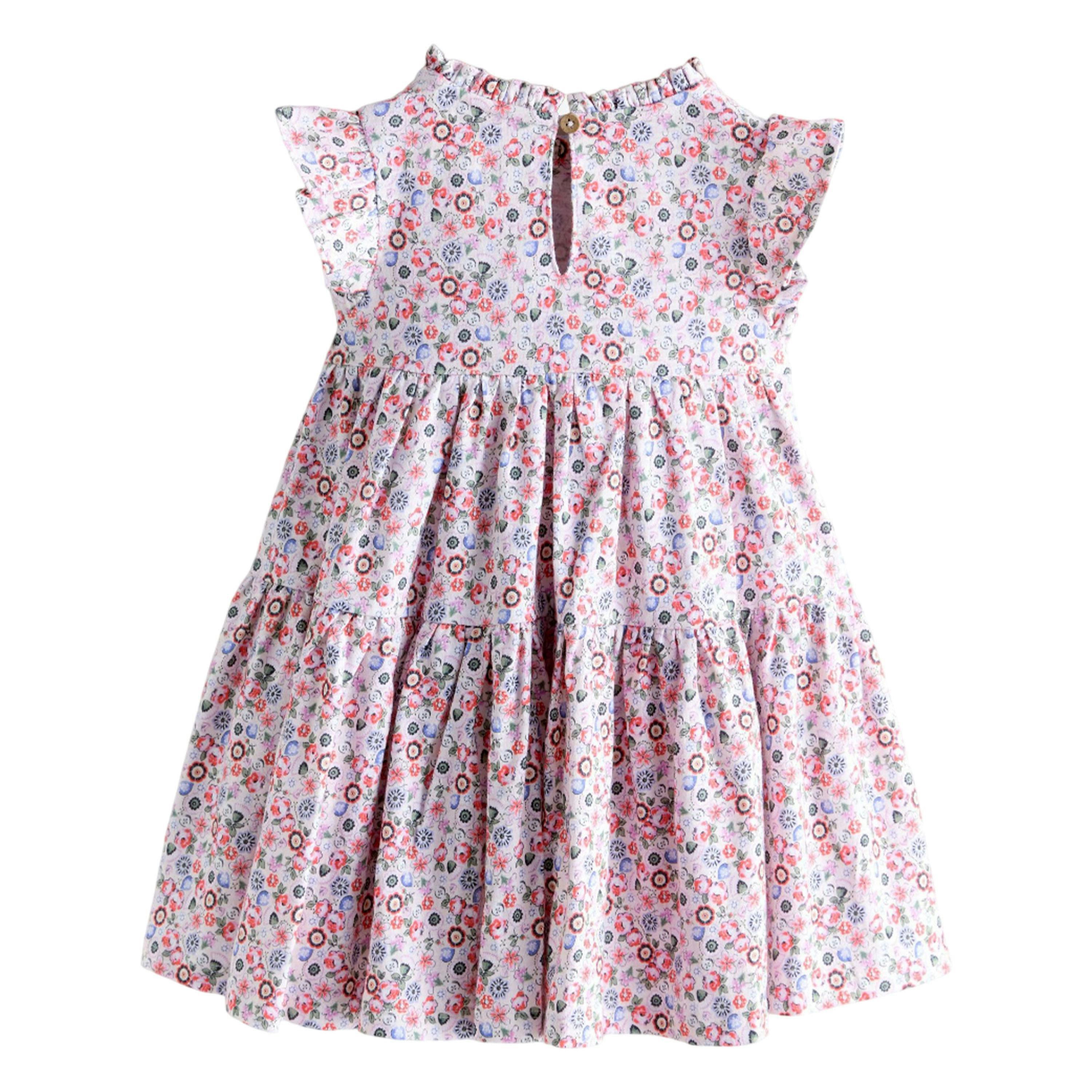 Cath Kidston Girls Jersey Tiered Dress , view 2 of 4