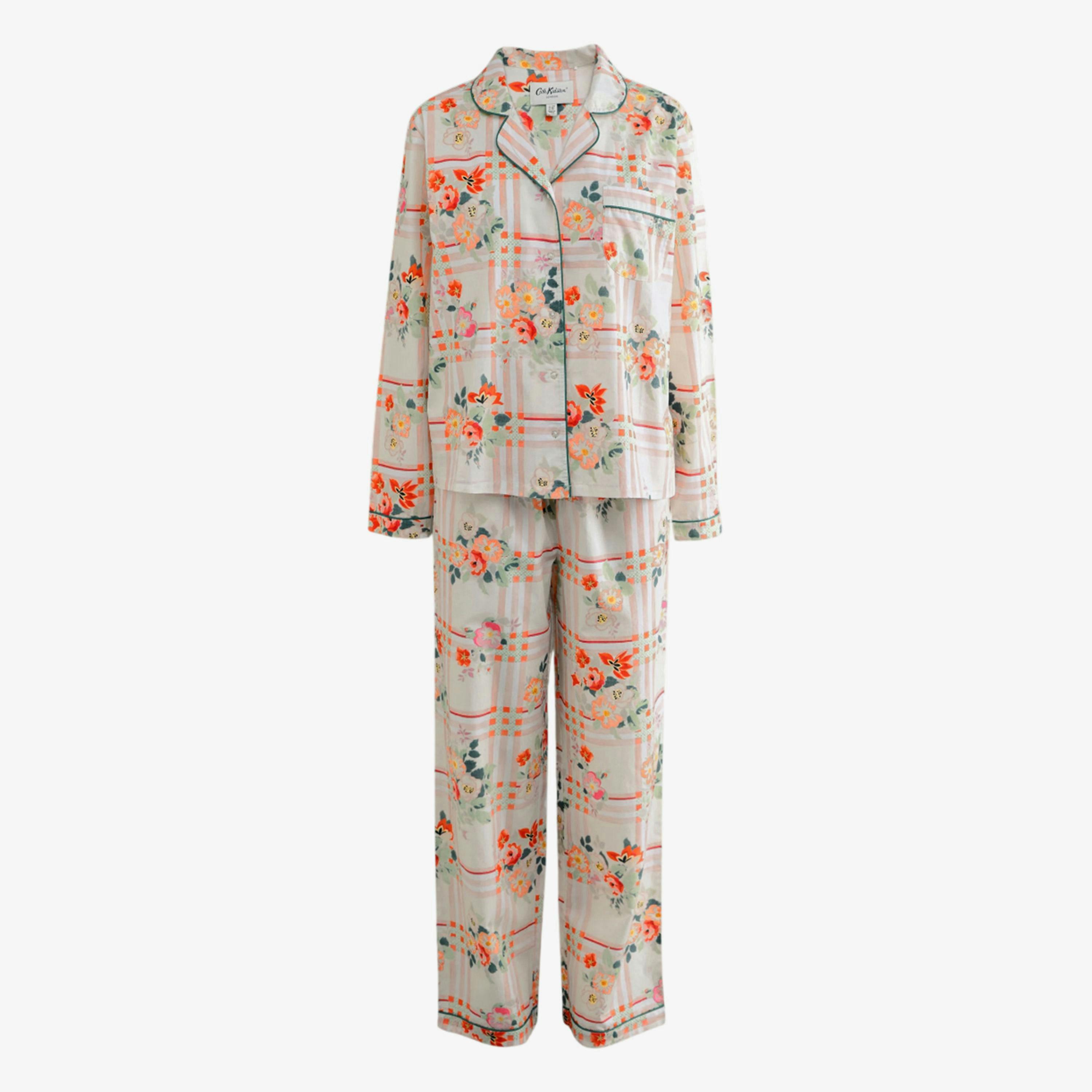 Cath Kidston Womens/Ladies Checked Woven Pyjama Set , view 1 of 3