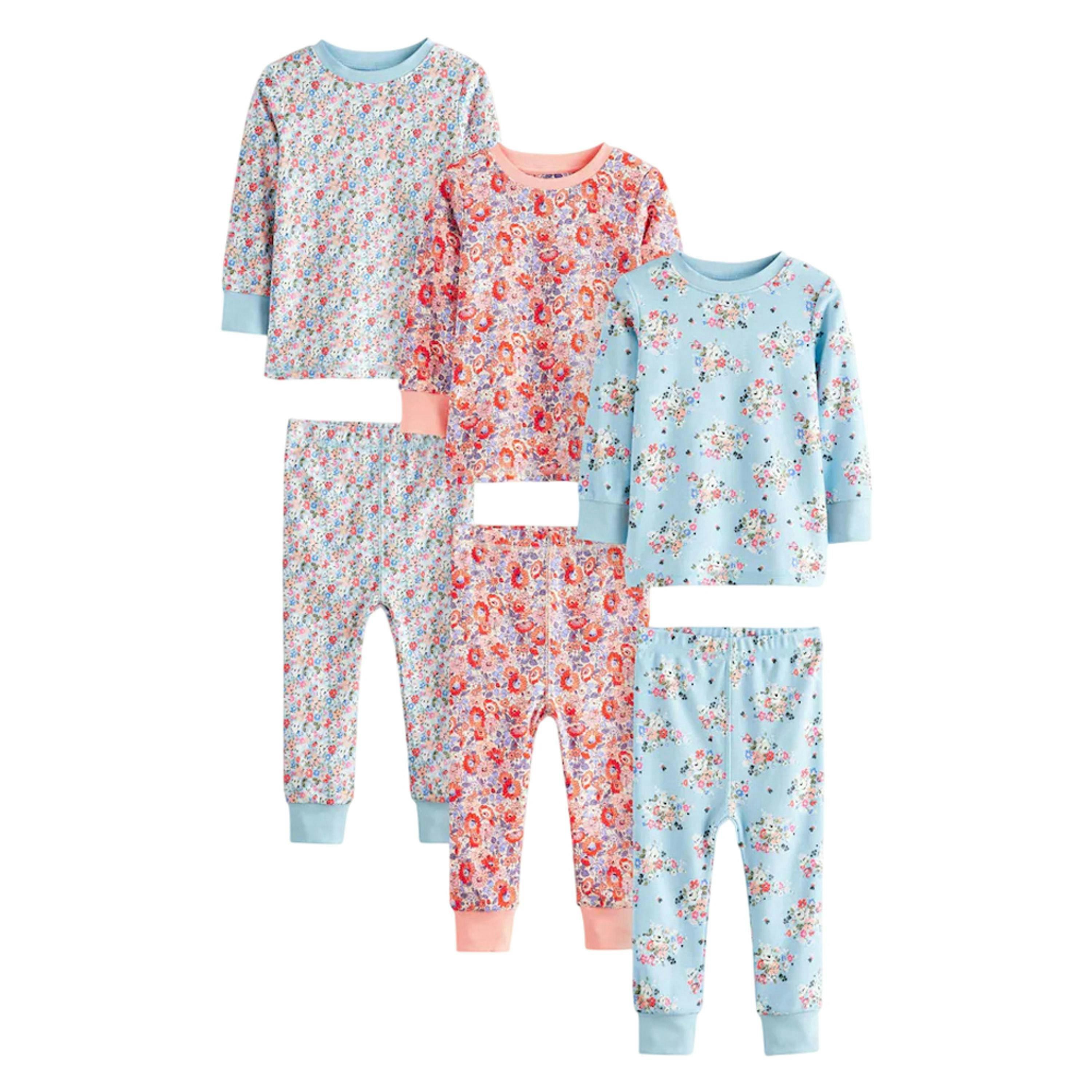 Cath Kidston Childrens/Kids Snuggle Pyjama Set (Pack of 3) , view 1 of 6