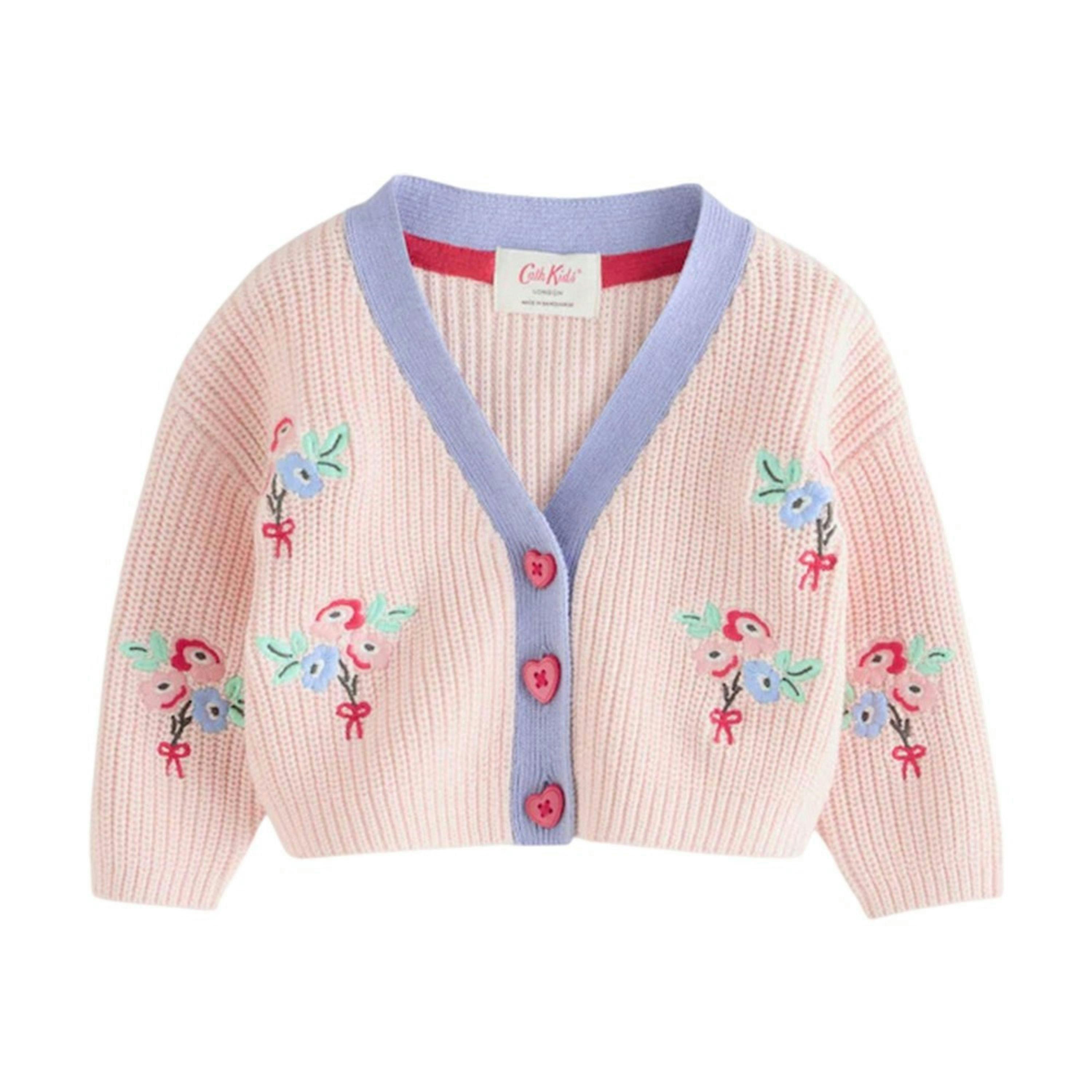 Cath Kidston Childrens/Kids Floral Cardigan , view 1 of 6