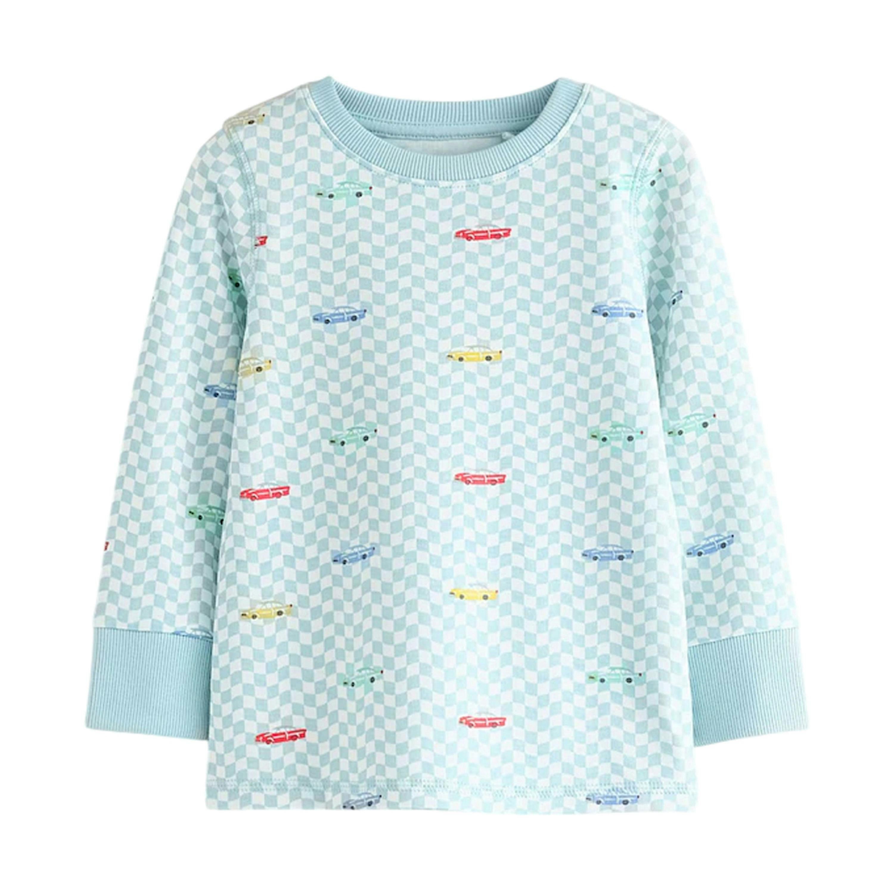 Cath Kidston Childrens/Kids Snuggle Cars Cotton Pyjama Set (Pack of 3) , view 6 of 6
