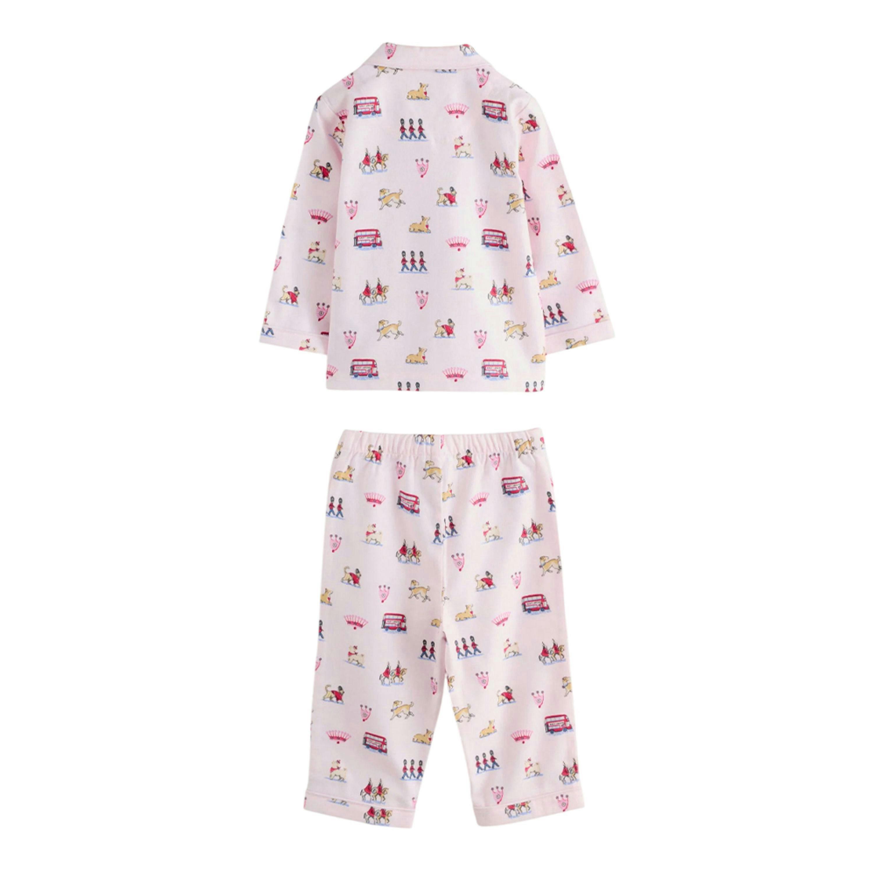 Cath Kidston Girls Button-Down Pyjama Set , view 2 of 4