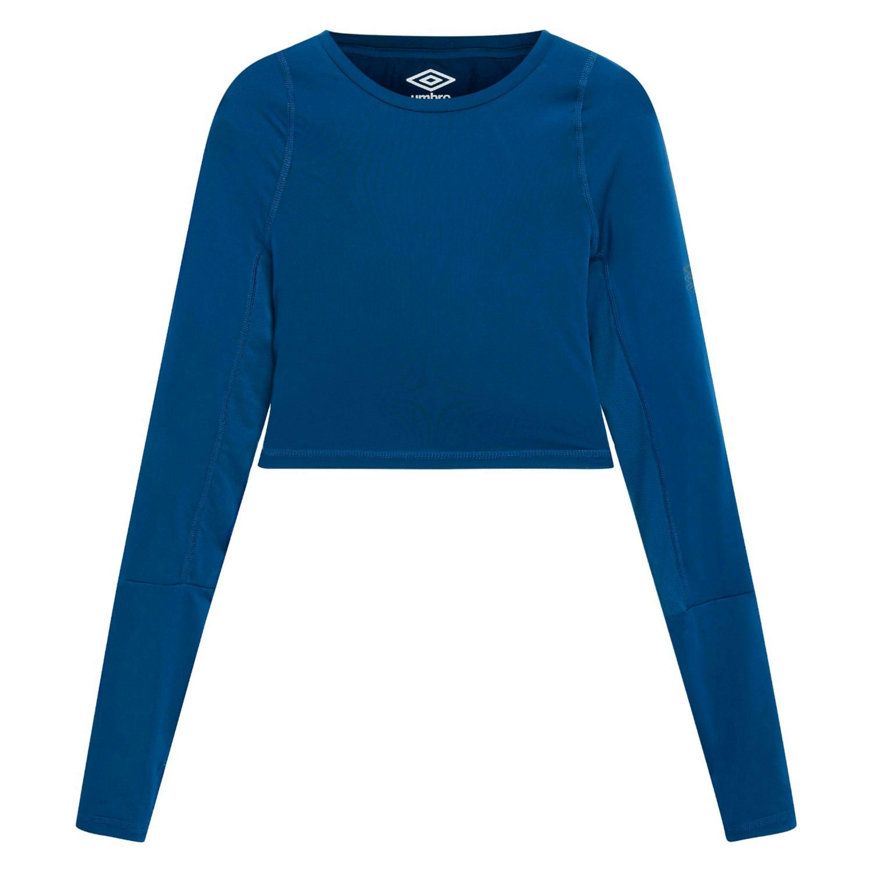 Umbro Womens/Ladies Pro Long-Sleeved Training Crop Top , view 1 of 5