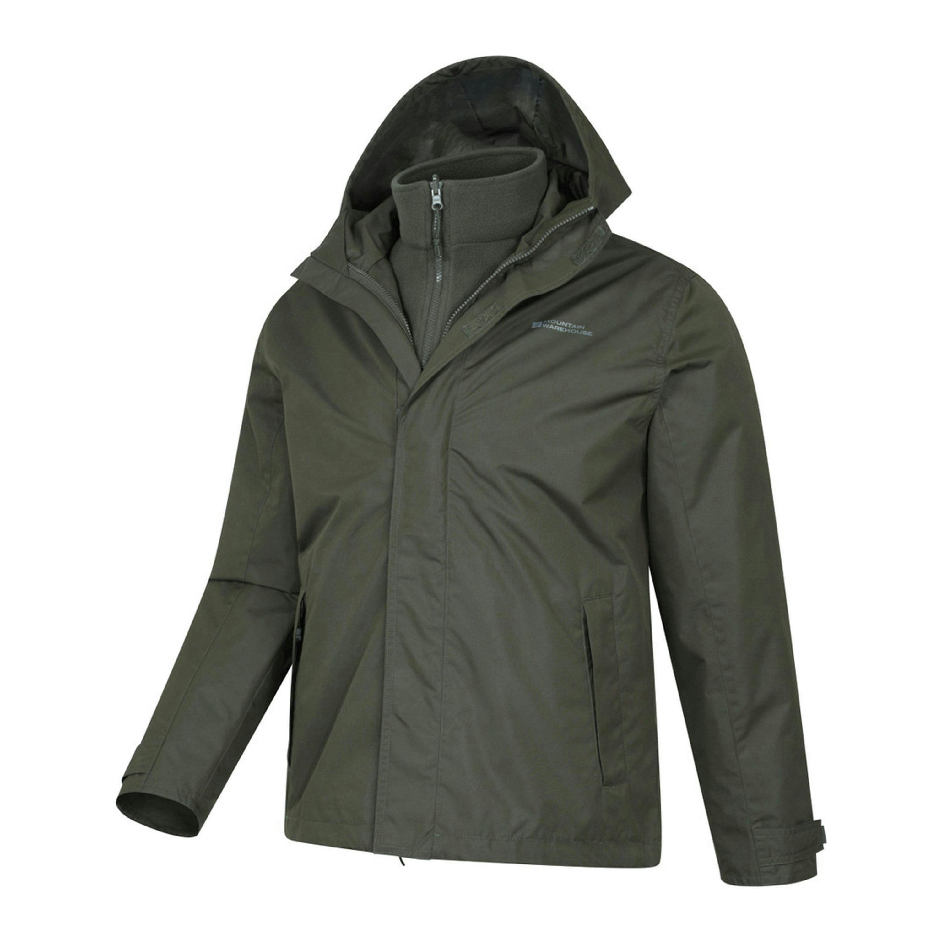 Mountain Warehouse Mens Fell II 3 in 1 Jacket , view 3 of 5