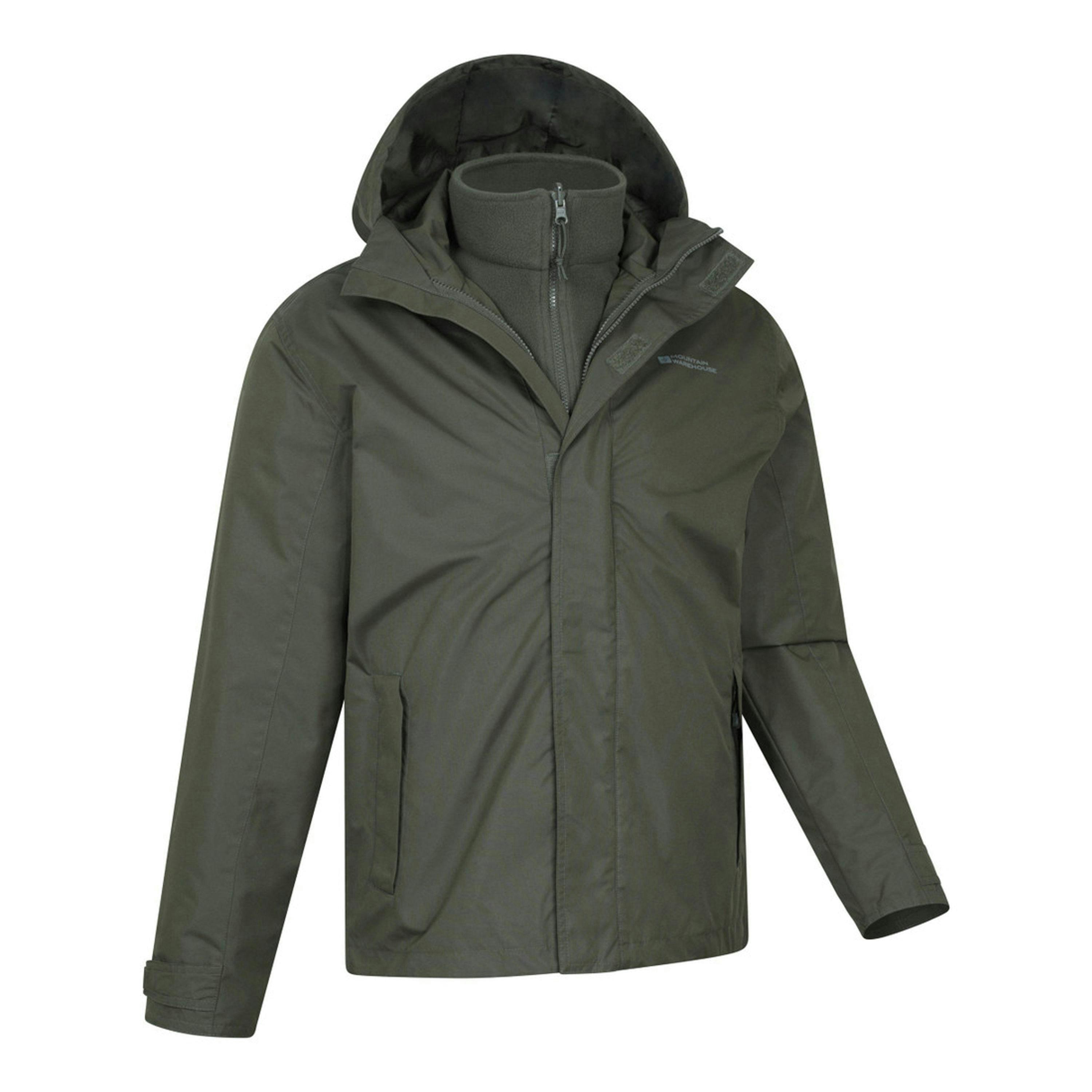 Mountain Warehouse Mens Fell II 3 in 1 Jacket , view 4 of 5