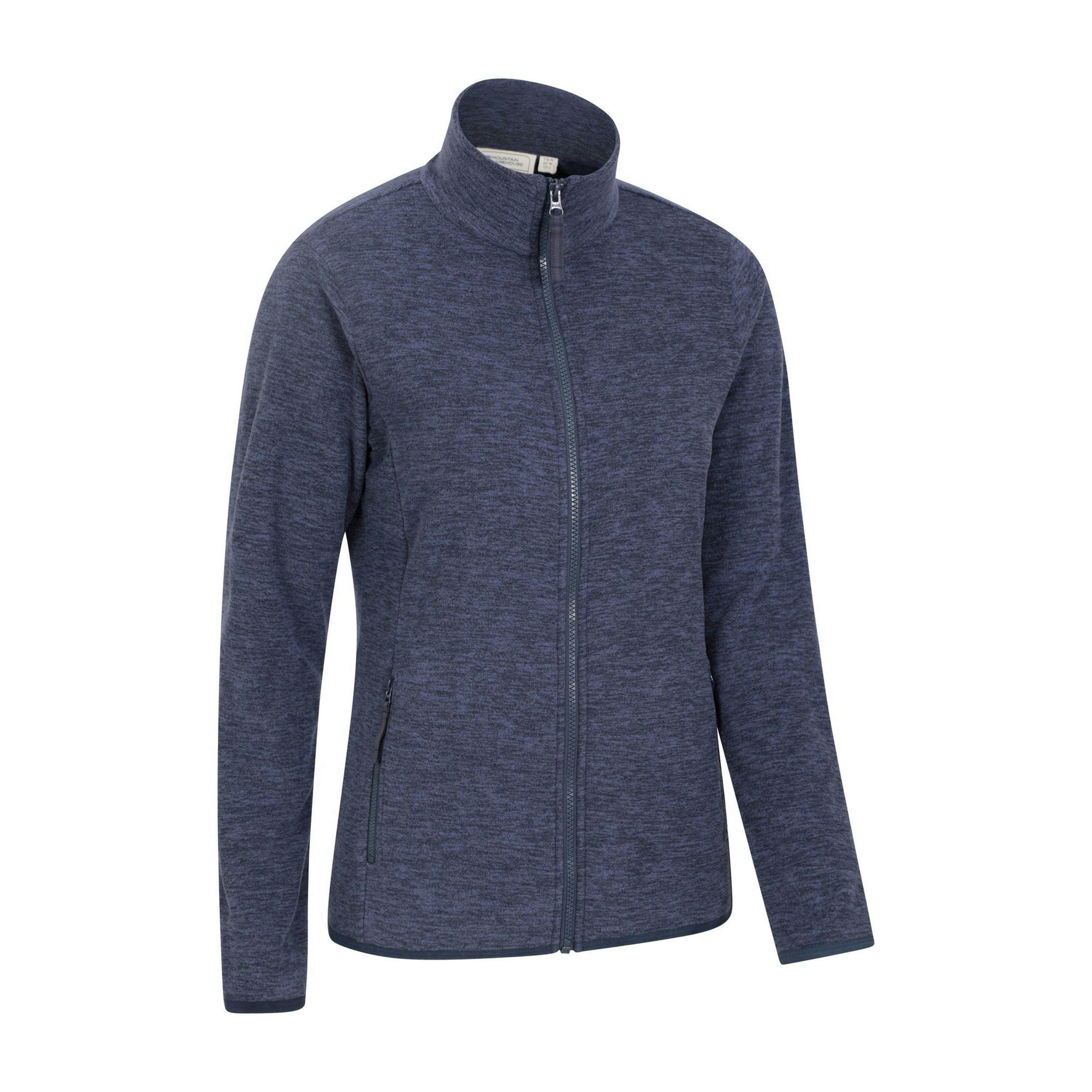 Mountain Warehouse Womens/Ladies Snowdon II Melange Full Zip Fleece Jacket , view 2 of 4