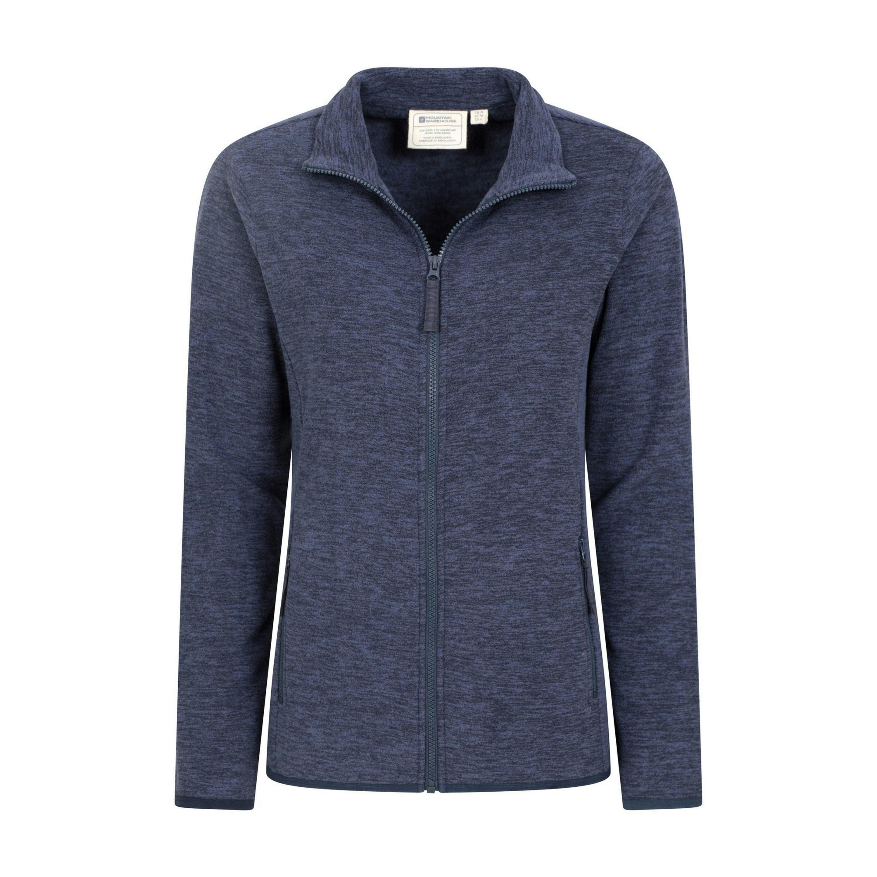 Mountain Warehouse Womens/Ladies Snowdon II Melange Full Zip Fleece Jacket , view 4 of 4
