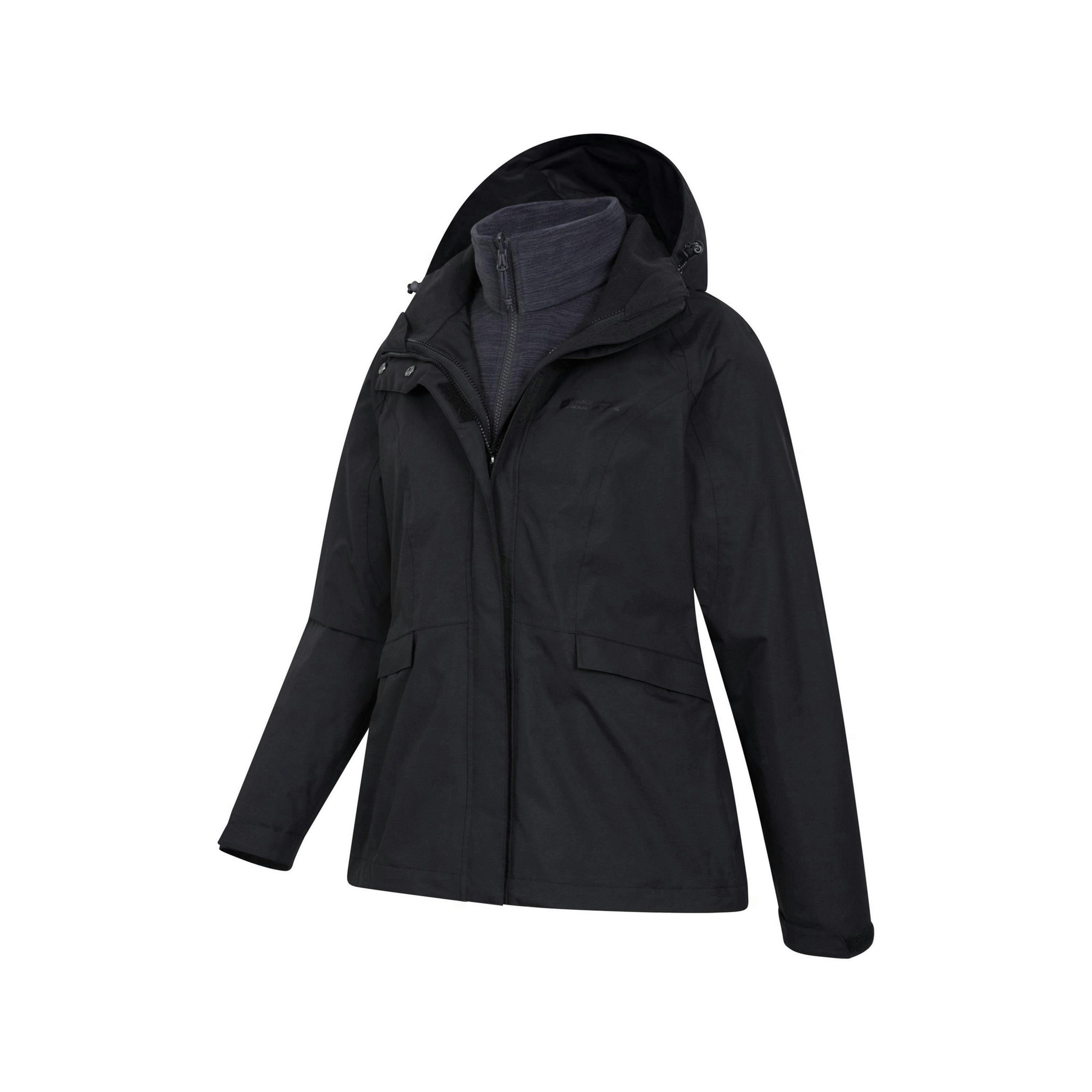 Mountain Warehouse Womens/Ladies Thunderstorm II 3 in 1 Waterproof Jacket , view 3 of 4