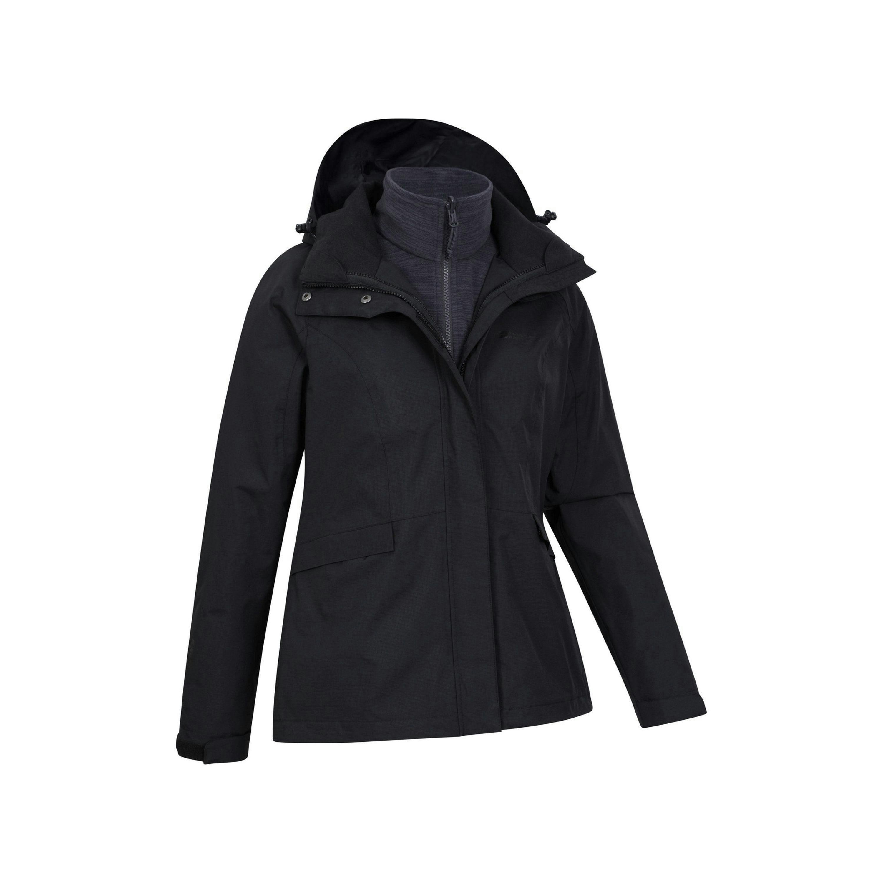 Mountain Warehouse Womens/Ladies Thunderstorm II 3 in 1 Waterproof Jacket , view 4 of 4