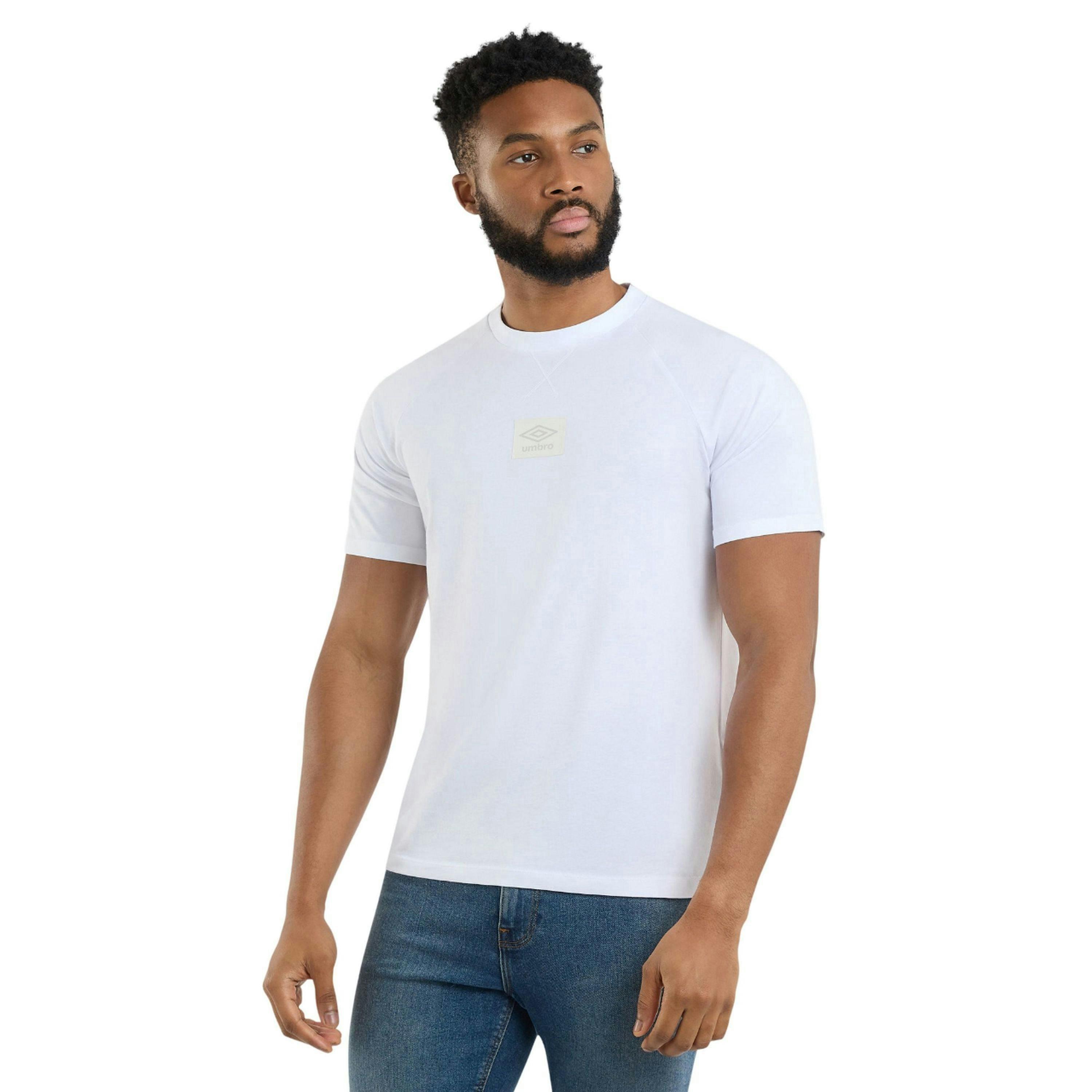Umbro Mens Layered Box Logo T-Shirt , view 1 of 3