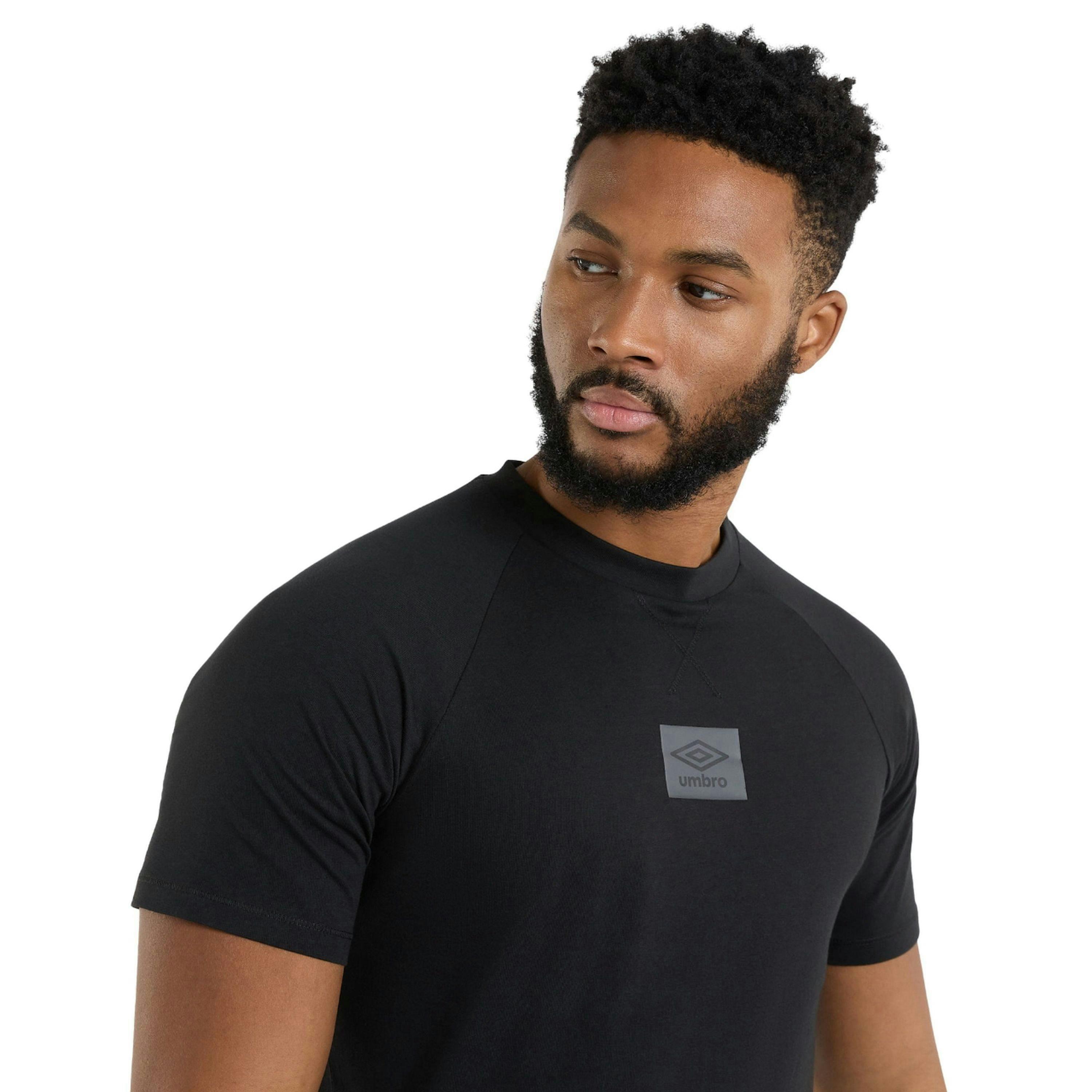 Umbro Mens Layered Box Logo T-Shirt , view 3 of 3