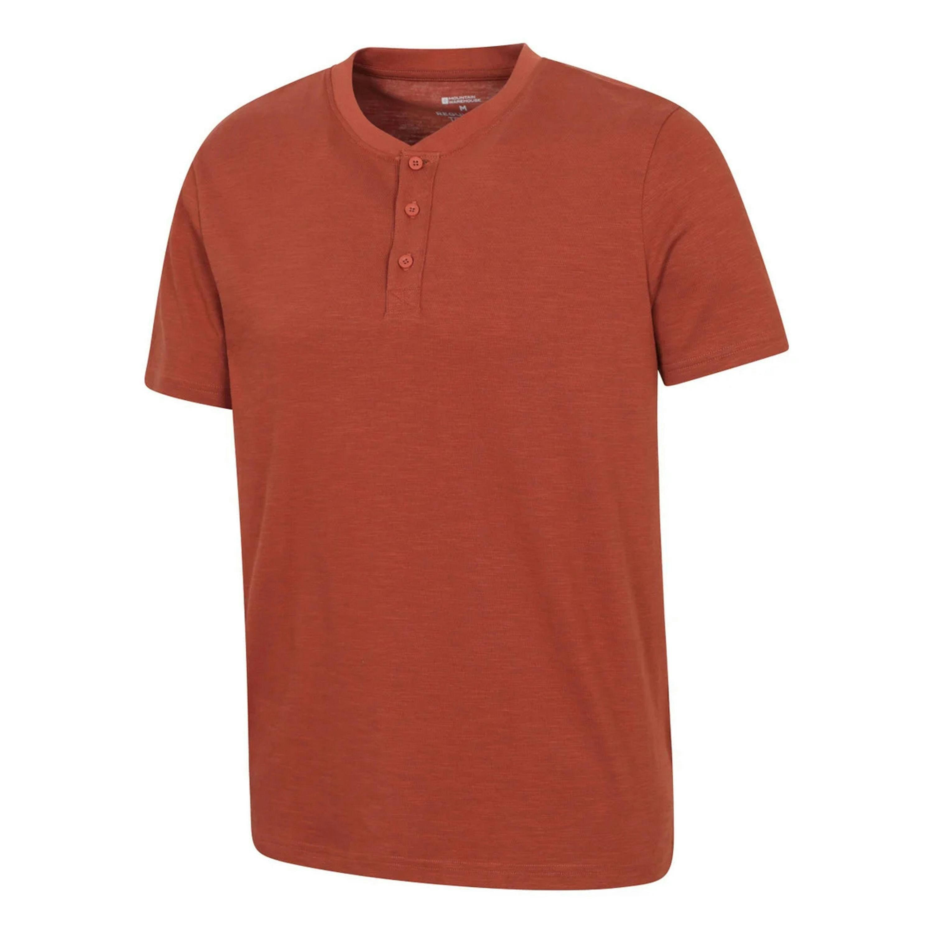 Mountain Warehouse Mens Hasst Organic T-Shirt , view 3 of 3