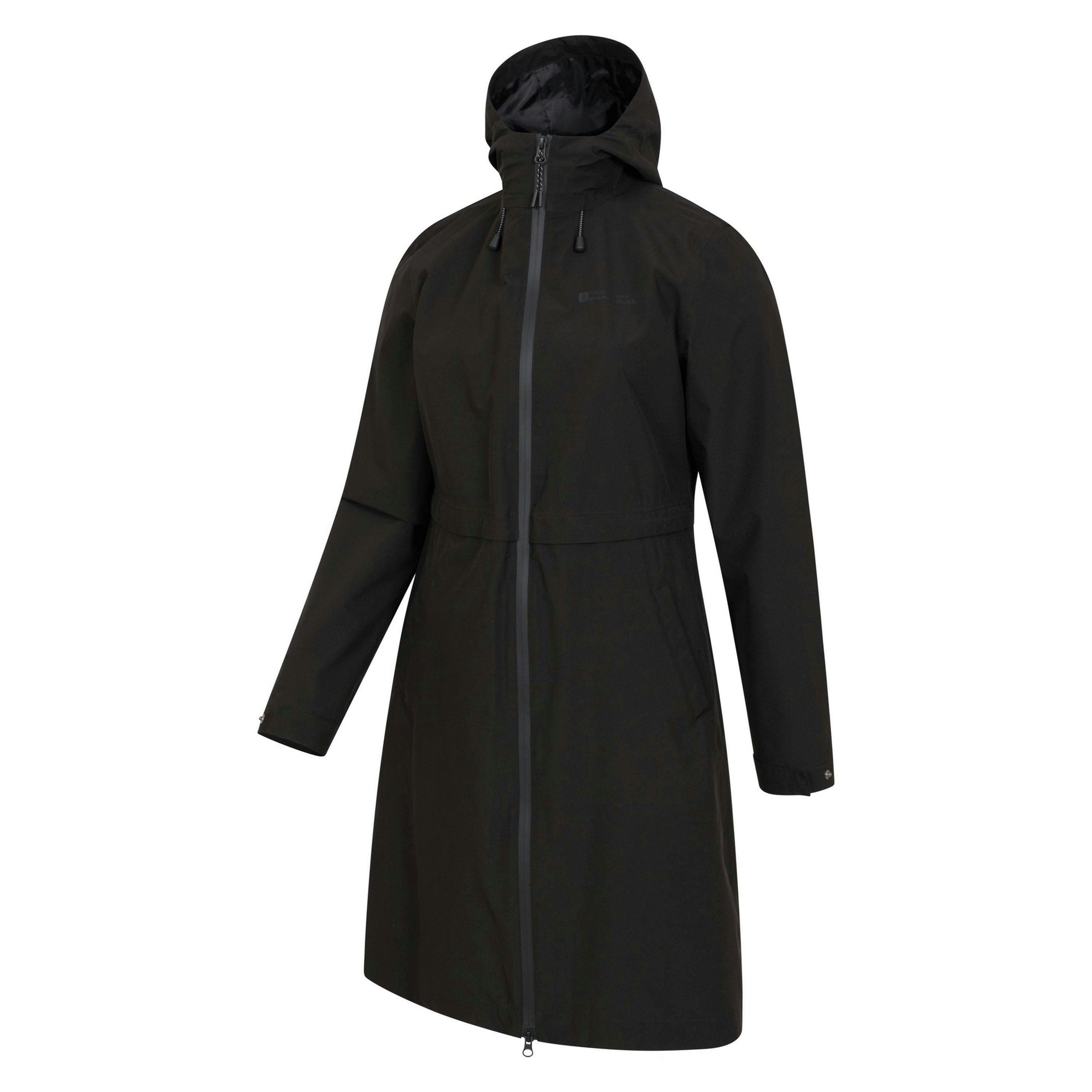 Mountain Warehouse Womens/Ladies Hilltop Extra Long Waterproof Jacket , view 3 of 4
