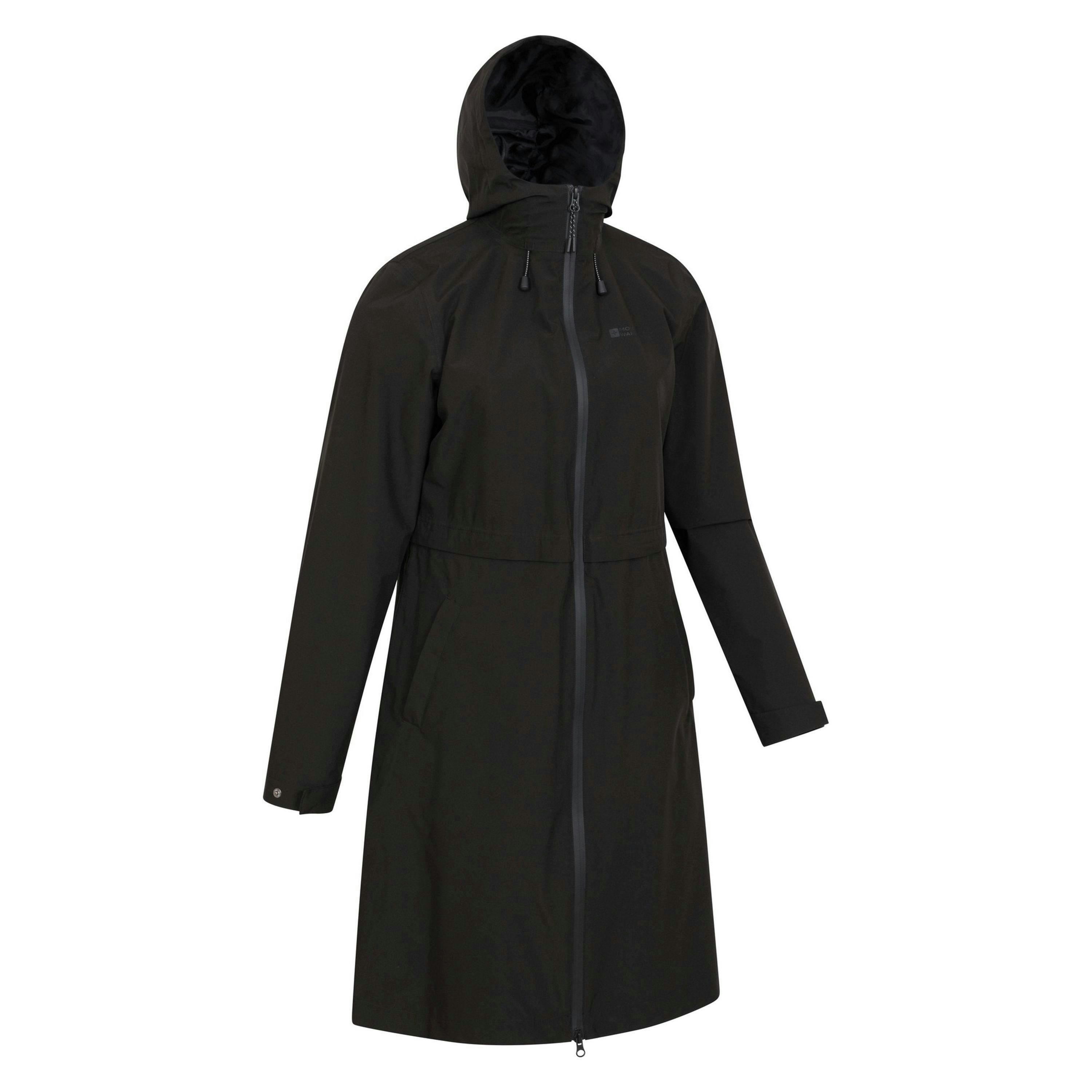 Mountain Warehouse Womens/Ladies Hilltop Extra Long Waterproof Jacket , view 4 of 4