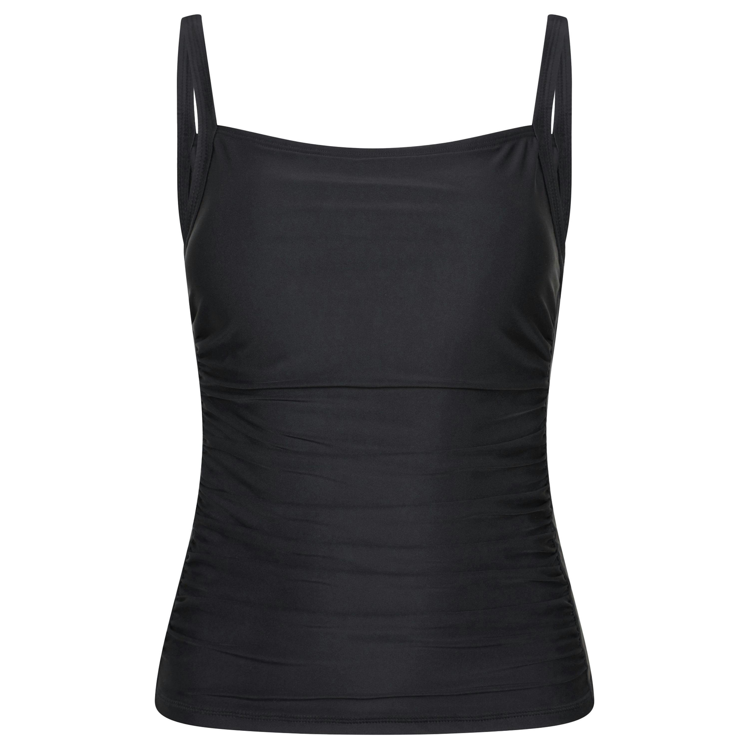 Mountain Warehouse Womens/Ladies Plain Tummy Control Tankini Top , view 1 of 3