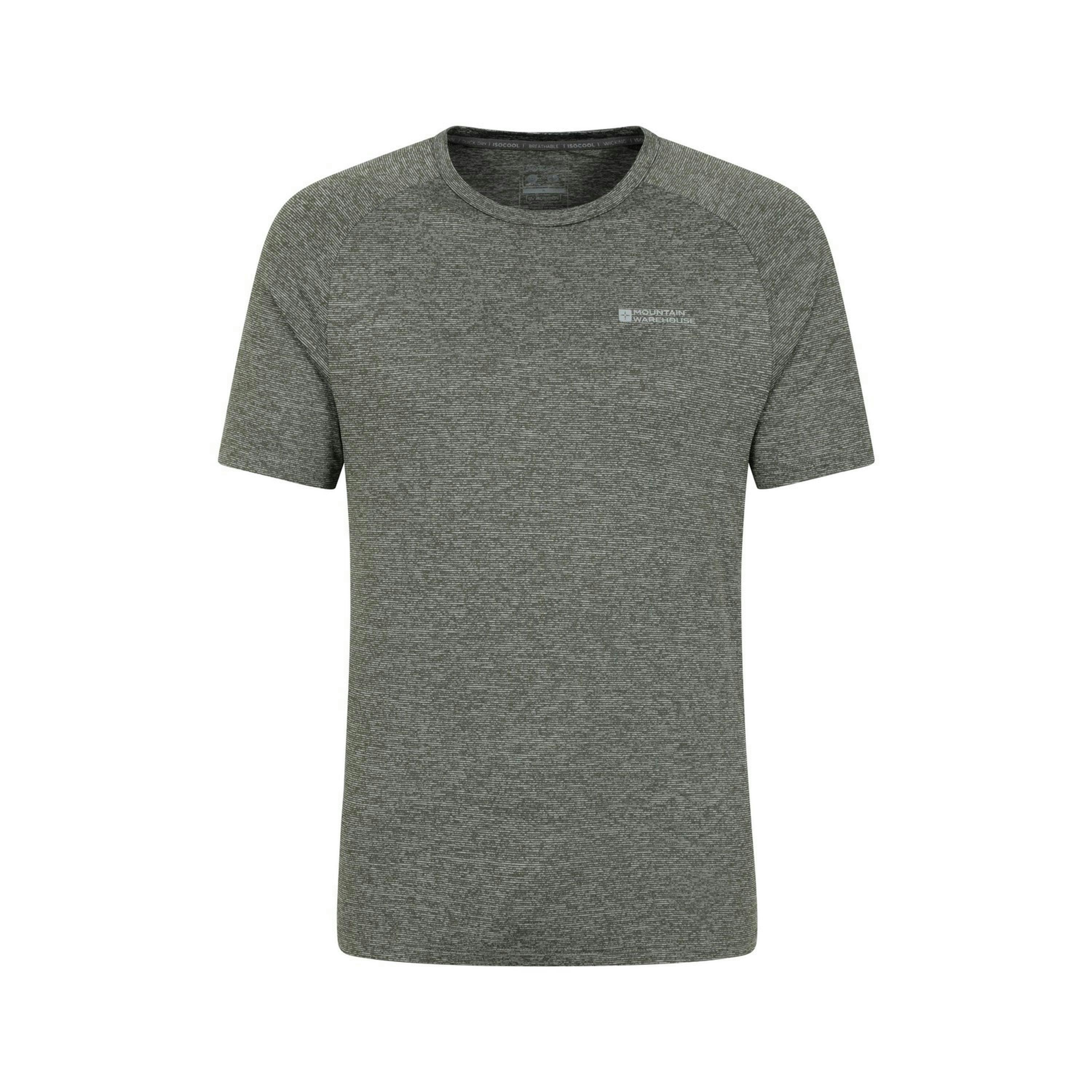 Mountain Warehouse Mens Agra Striped IsoCool T-Shirt , view 1 of 3