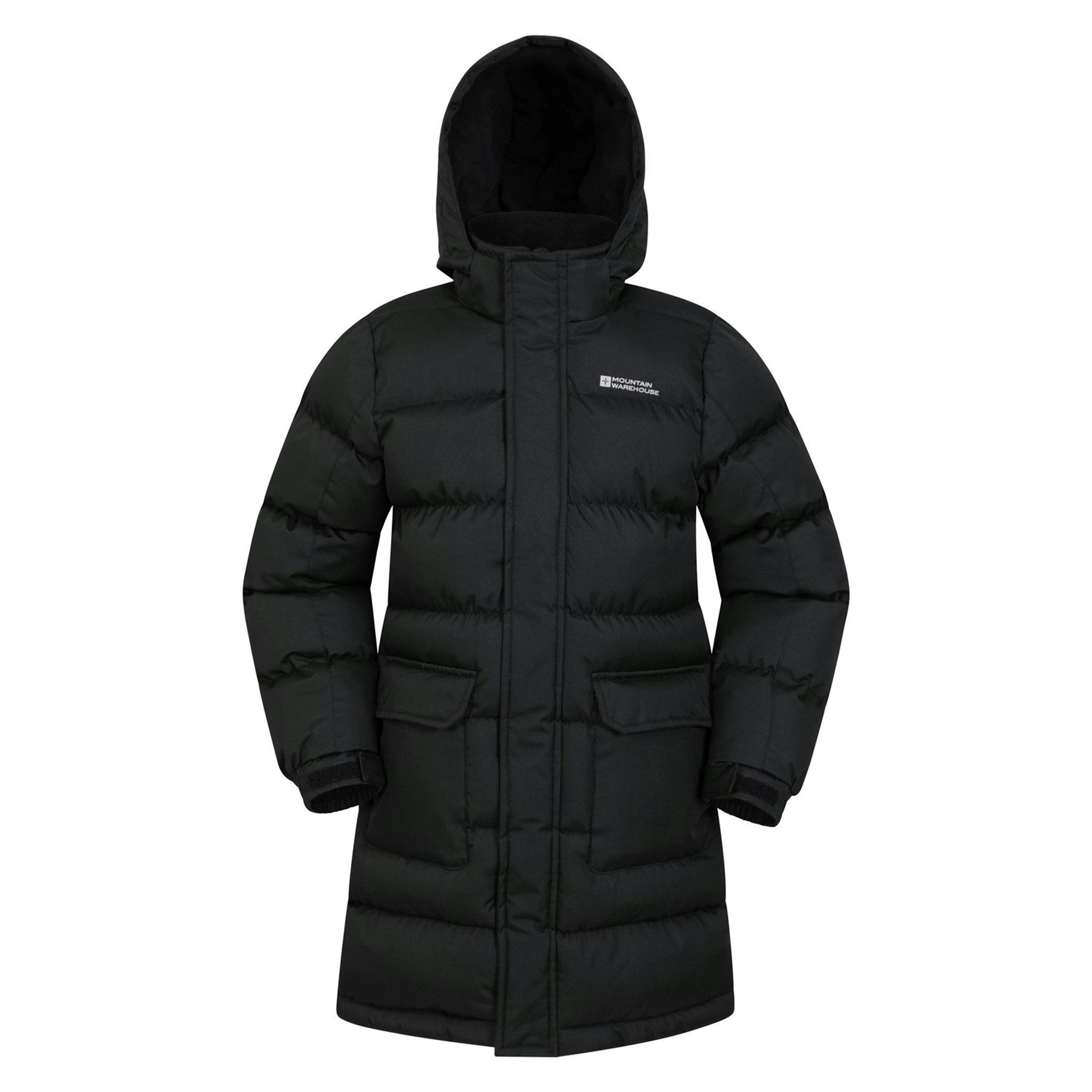 Mountain Warehouse Childrens/Kids Water Resistant Longline Padded Jacket , view 1 of 5