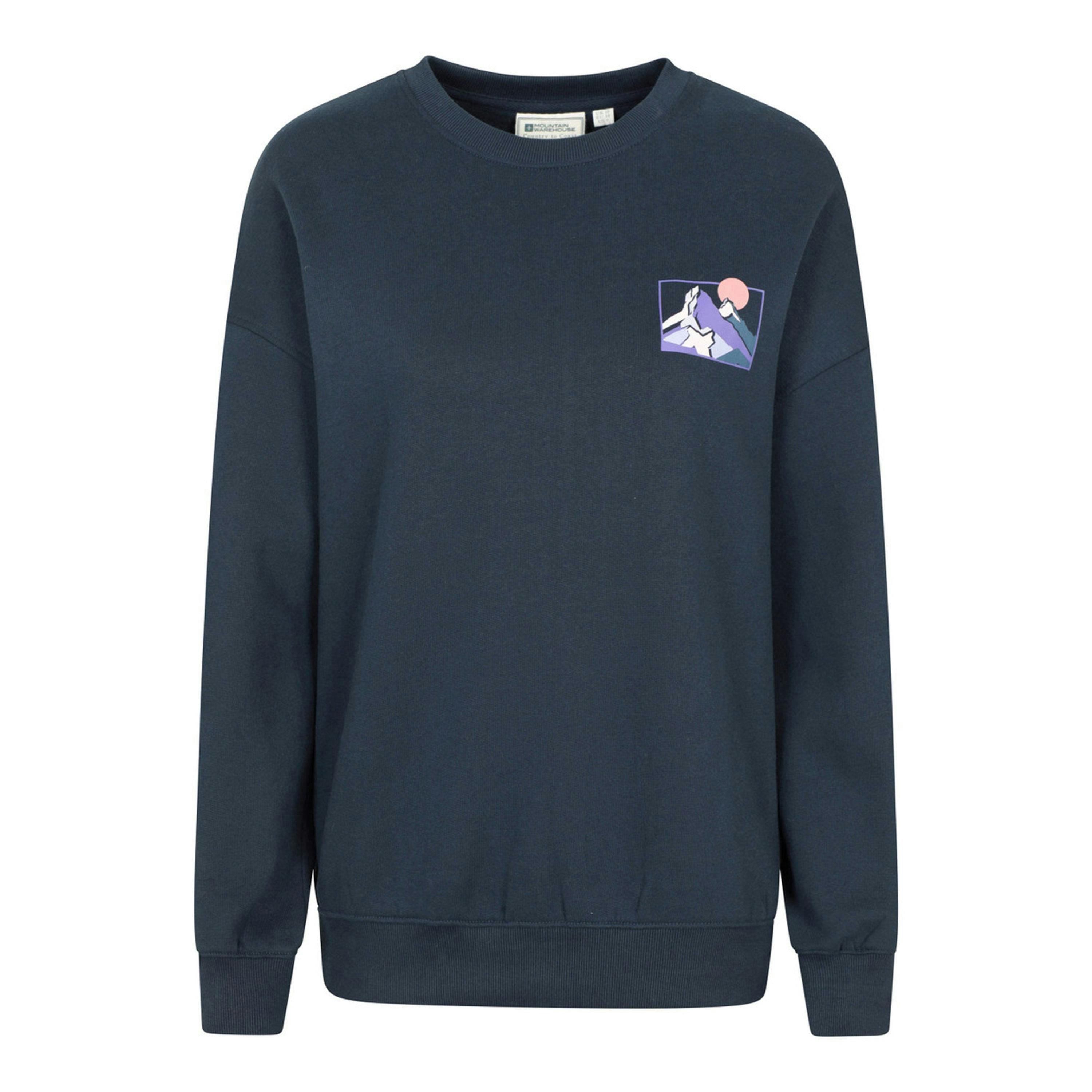 Mountain Warehouse Womens/Ladies Text Relaxed Fit Jumper , view 2 of 5