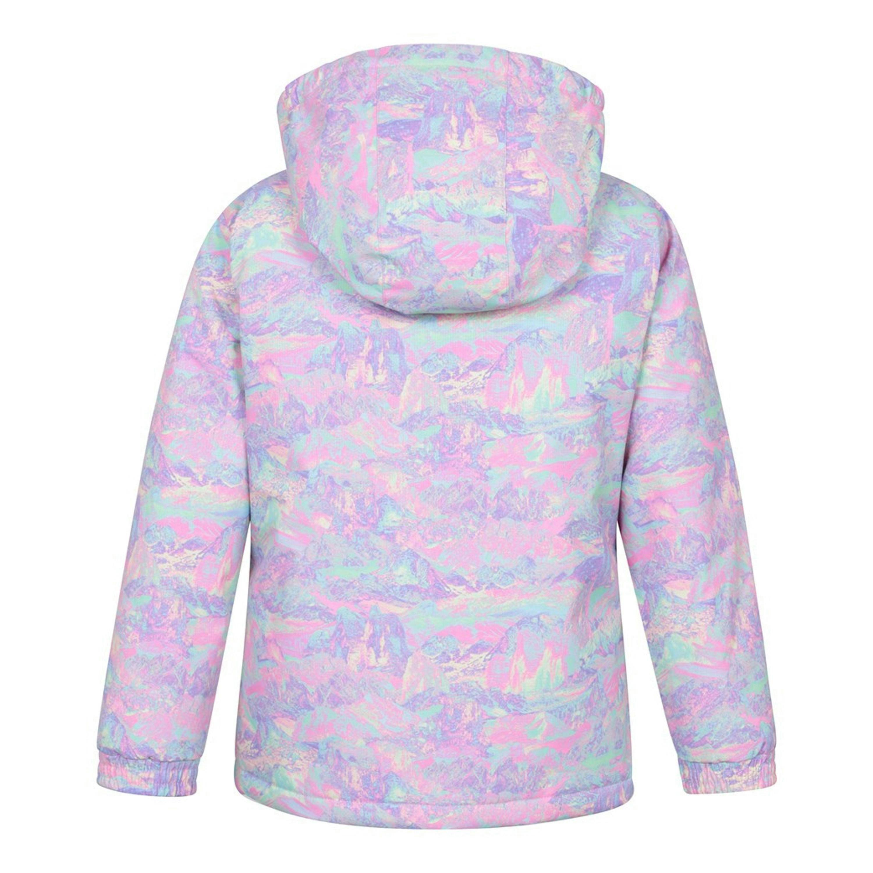 Mountain Warehouse Childrens/Kids Snowdrop Watercolour Ski Jacket , view 2 of 4