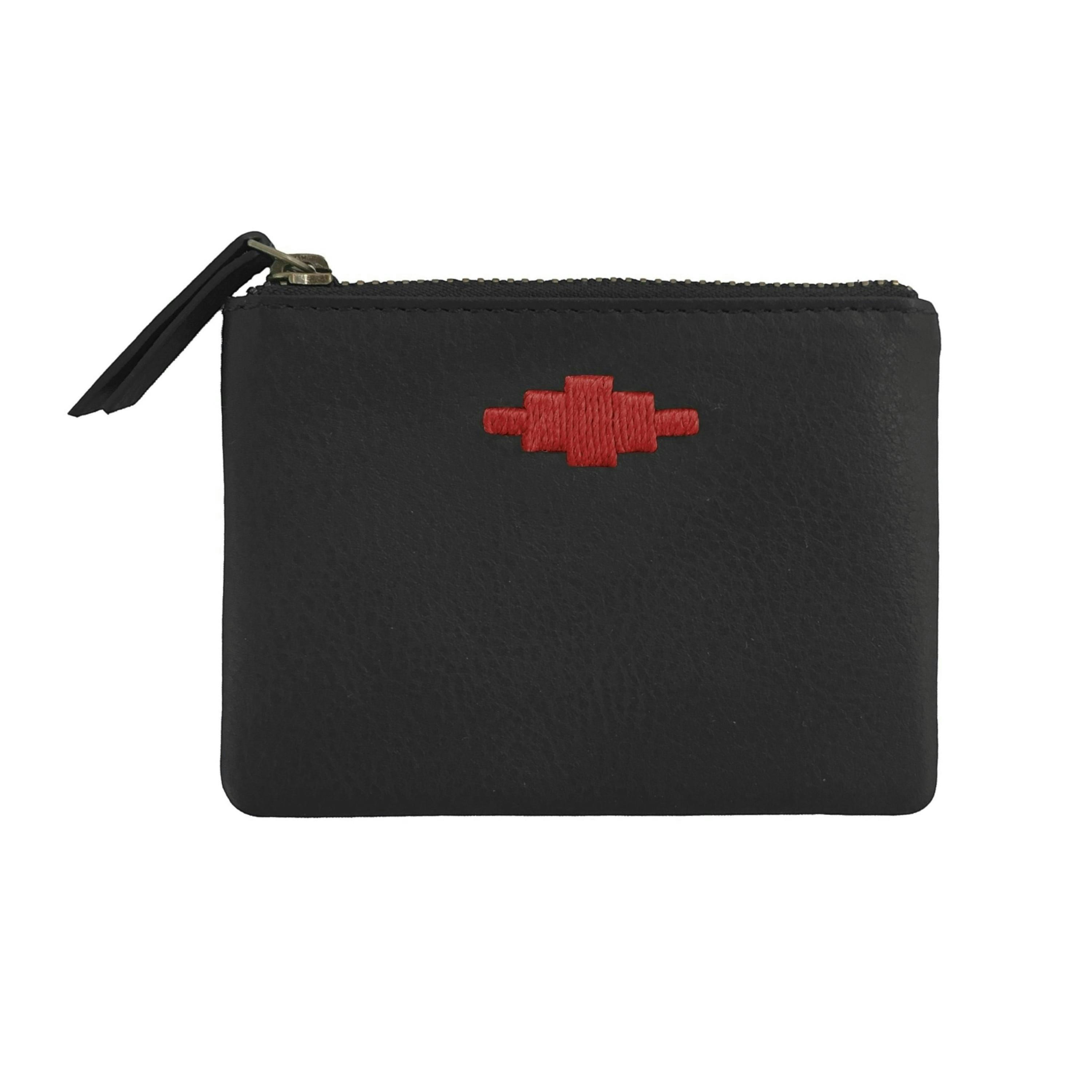Cambio pouch purse - black leather , view 1 of 1