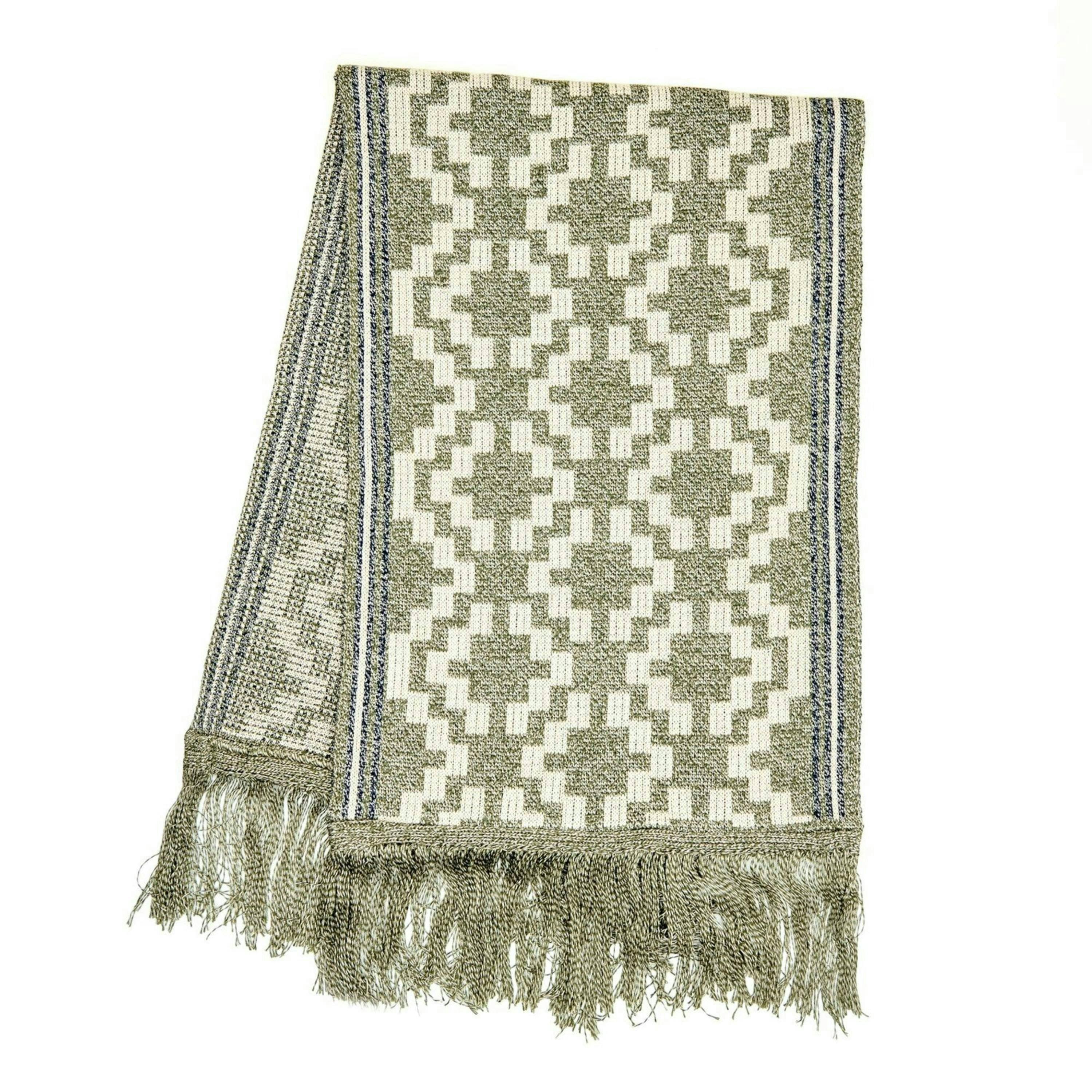 pampa cotton scarf - olive , view 1 of 1
