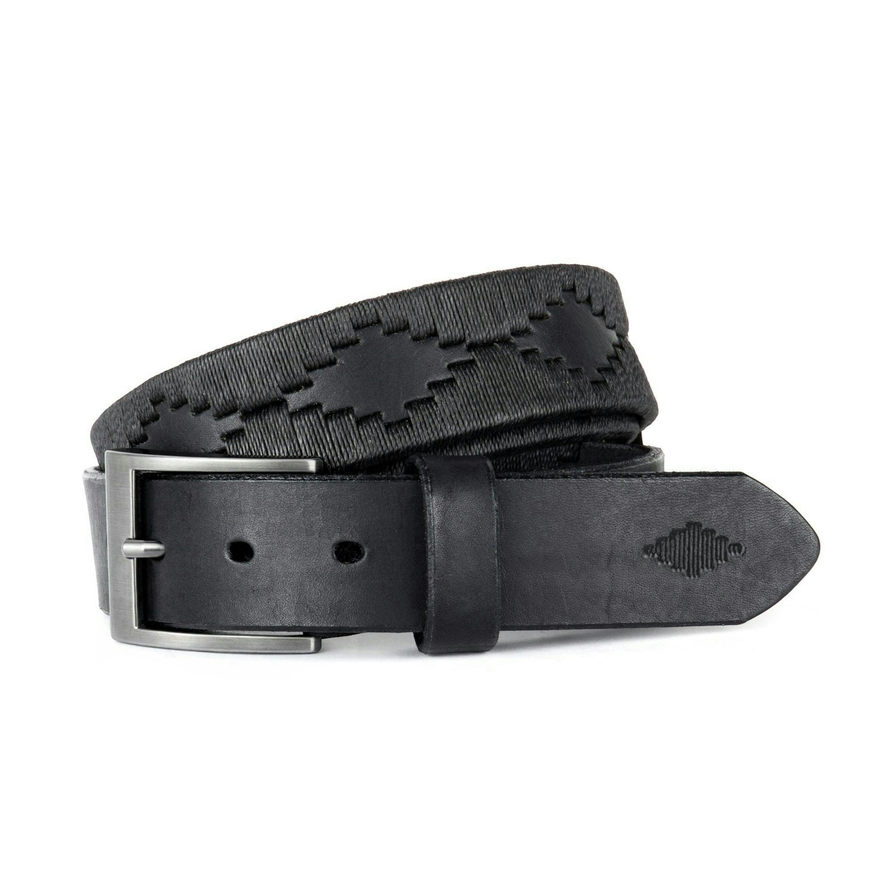 Bordado pampeano belt -  black , view 1 of 1