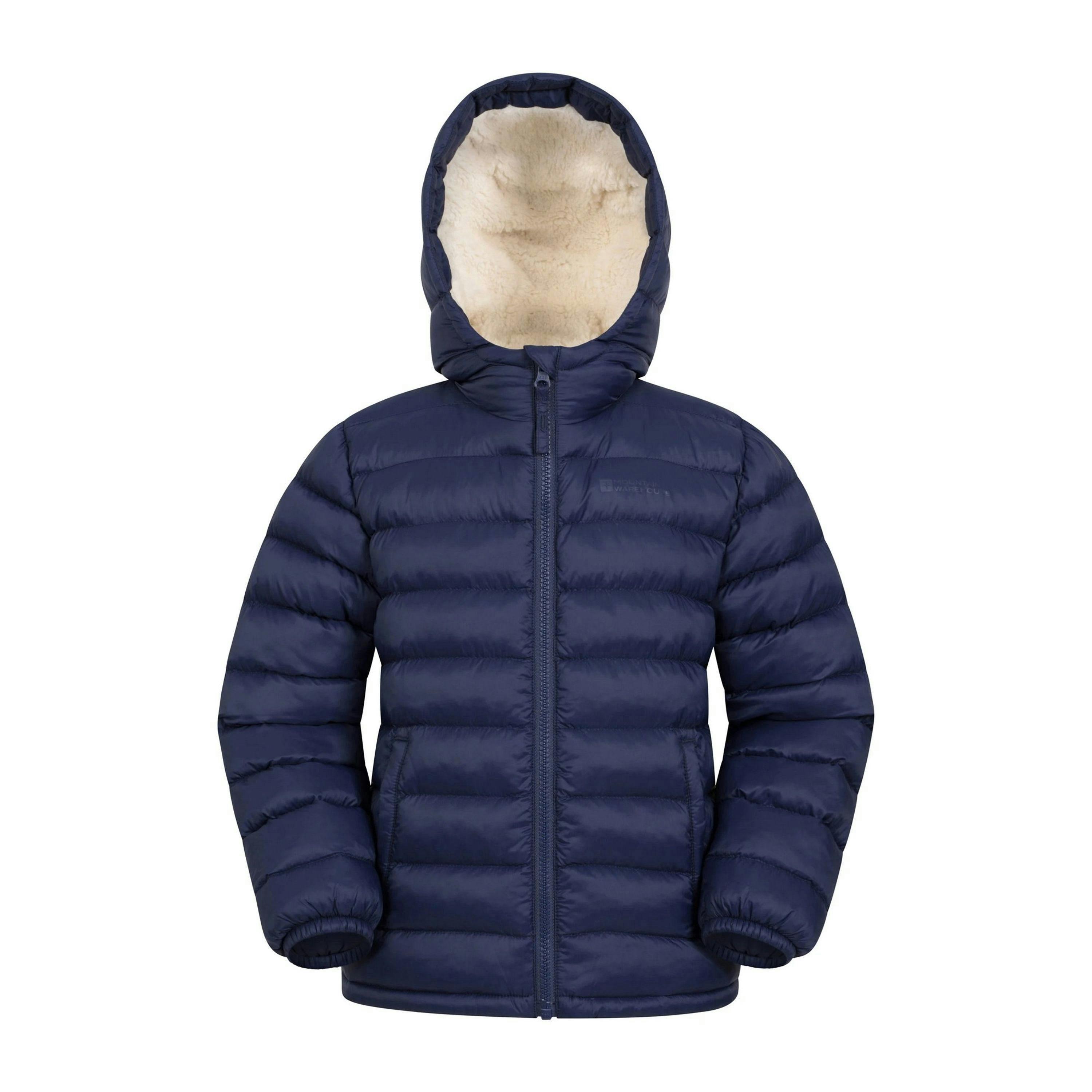 Mountain Warehouse Childrens/Kids Seasons Faux Fur Lined Padded Jacket , view 1 of 4