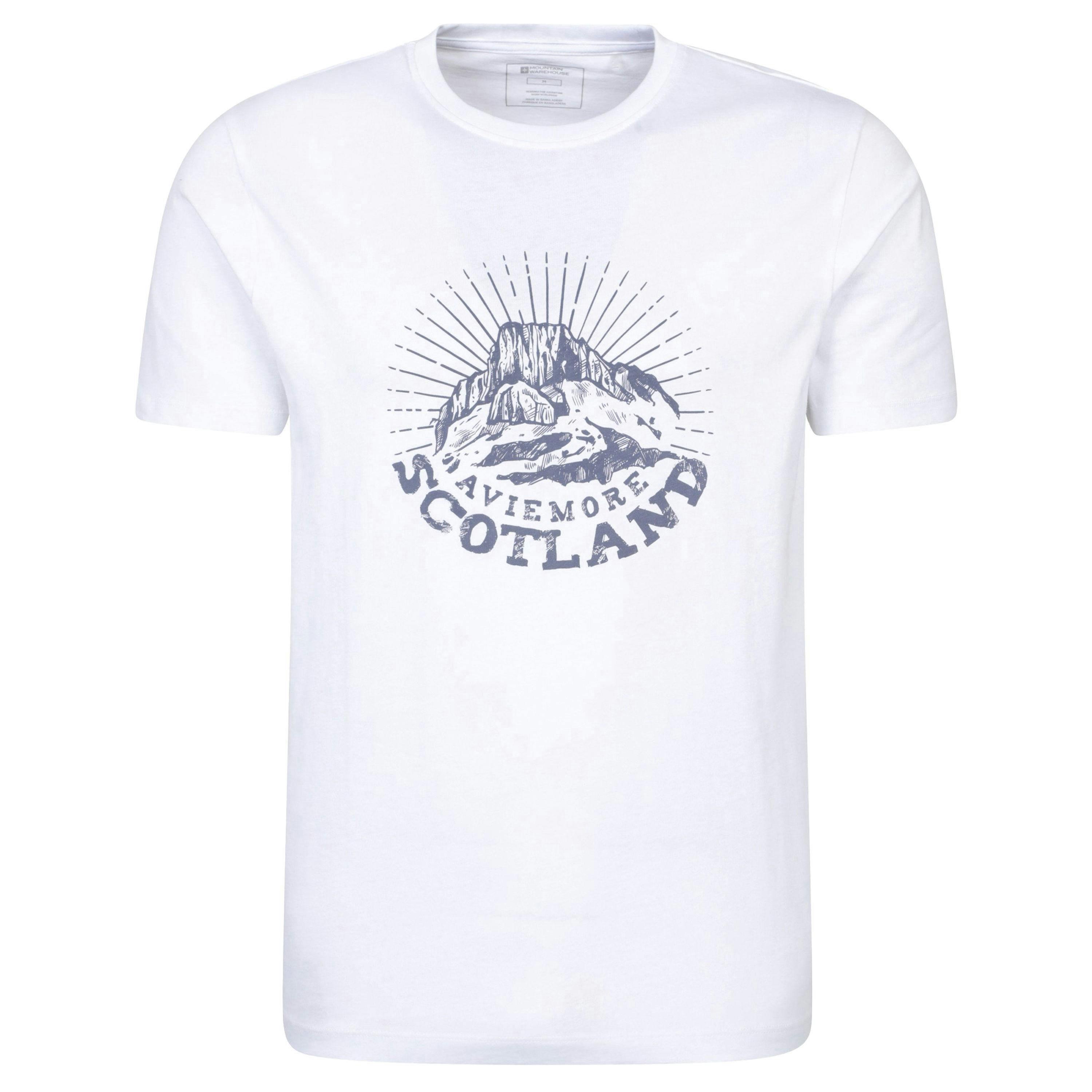Mountain Warehouse Mens Circle Mountain T-Shirt , view 1 of 4