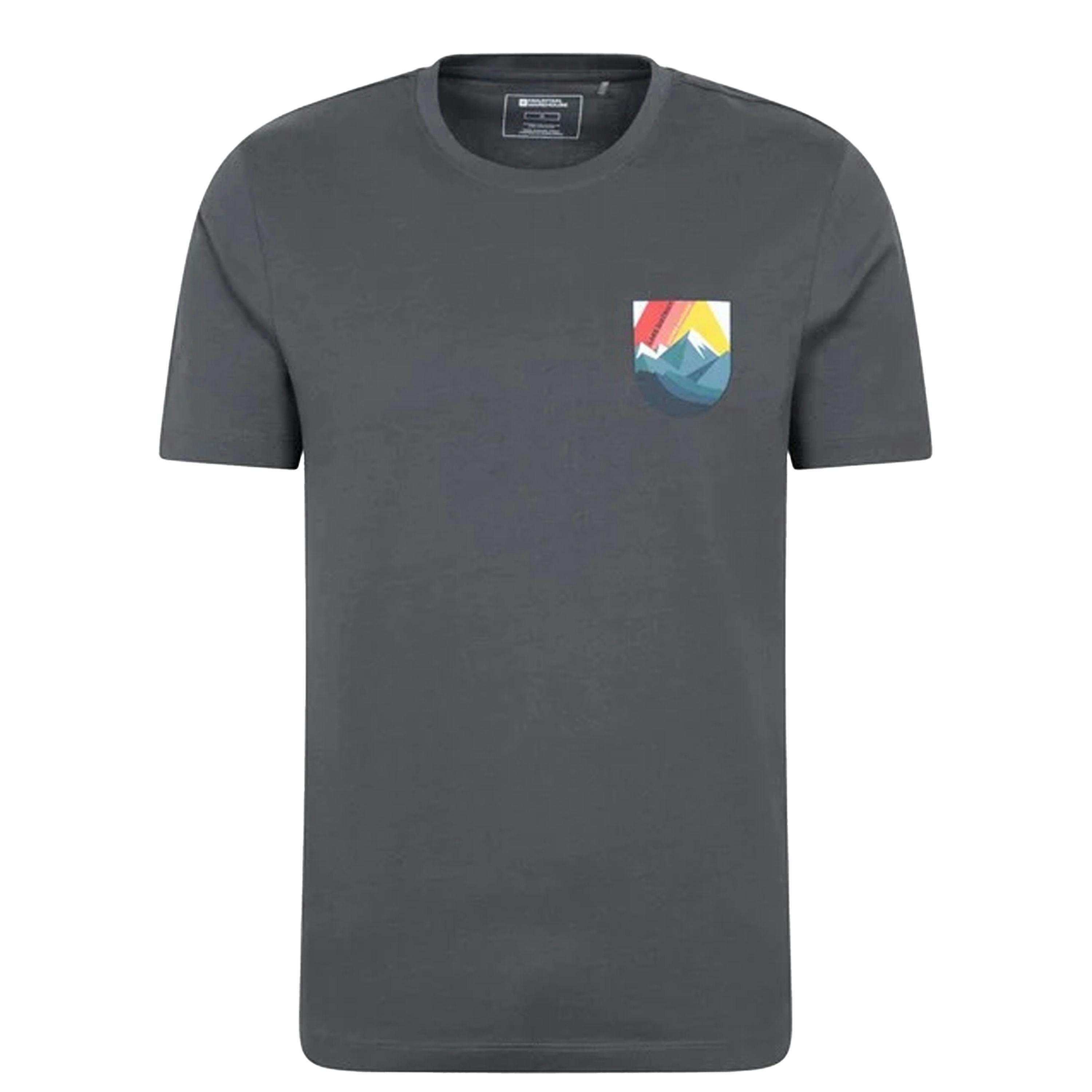 Mountain Warehouse Mens Lake District Short-Sleeved T-Shirt , view 1 of 3