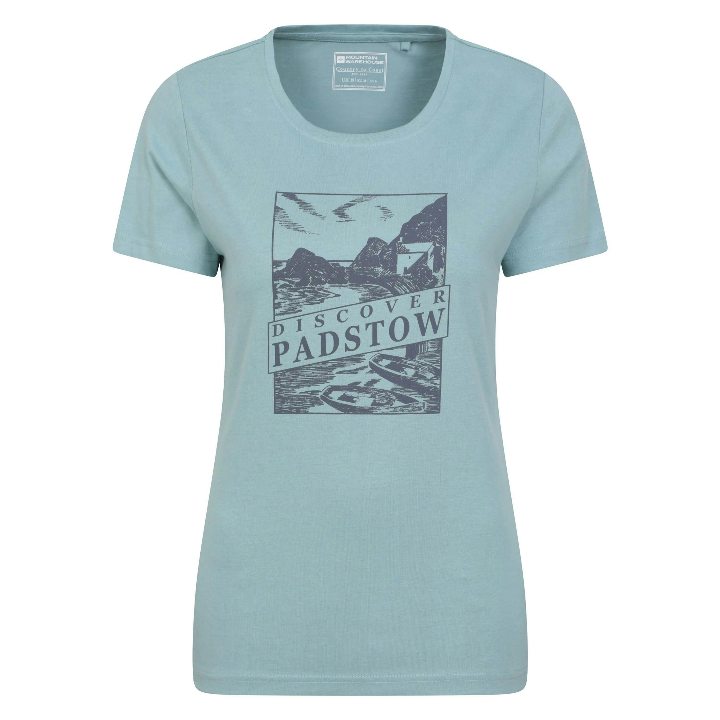 Mountain Warehouse Womens/Ladies Discover Padstow Printed T-Shirt , view 1 of 4