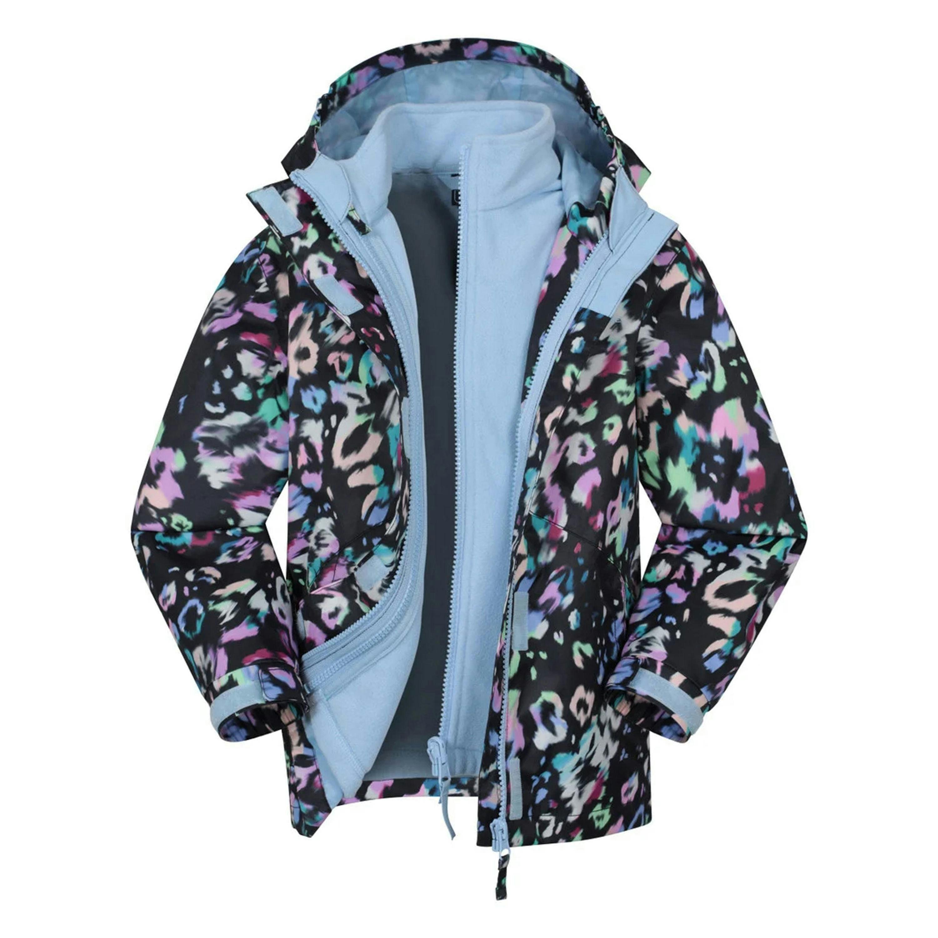 Mountain Warehouse Childrens/Kids Aries Printed 3 in 1 Jacket , view 1 of 4