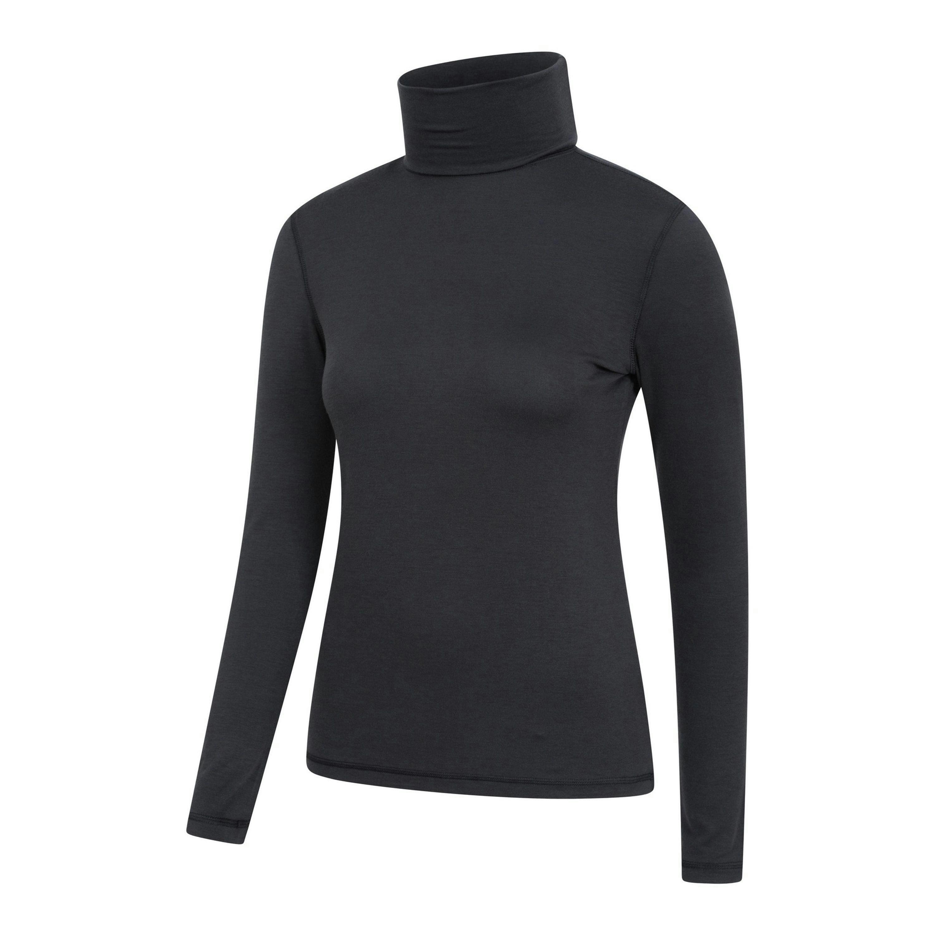Mountain Warehouse Womens/Ladies Keep The Heat Isotherm Roll Neck Base Layer Top , view 3 of 4