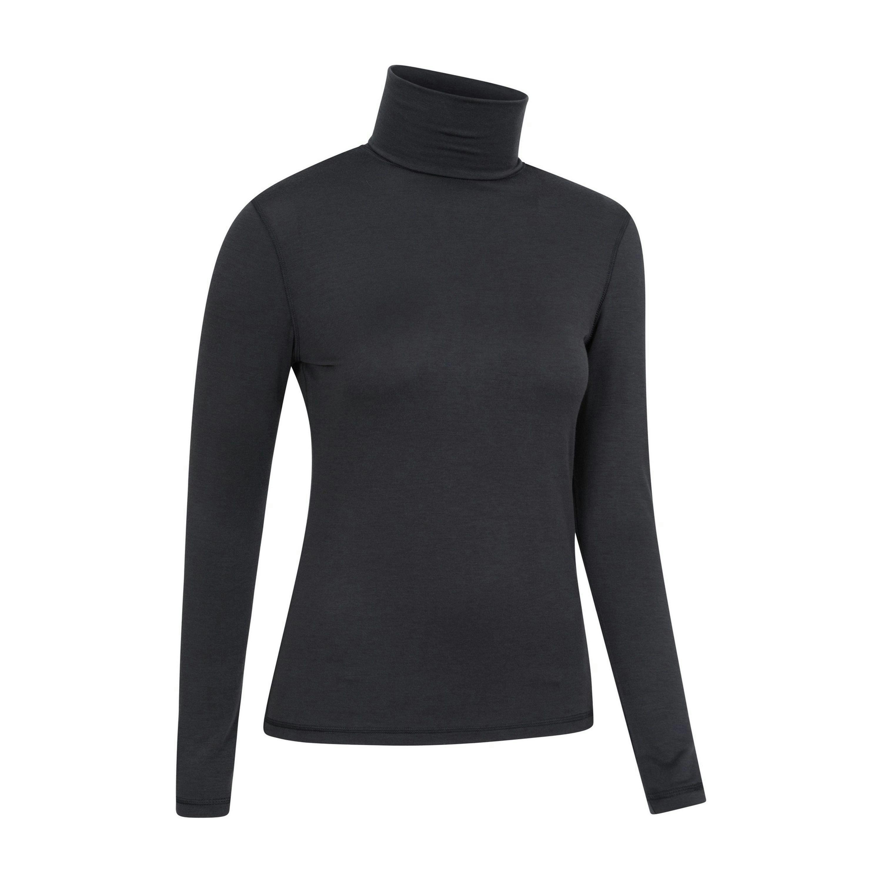 Mountain Warehouse Womens/Ladies Keep The Heat Isotherm Roll Neck Base Layer Top , view 4 of 4