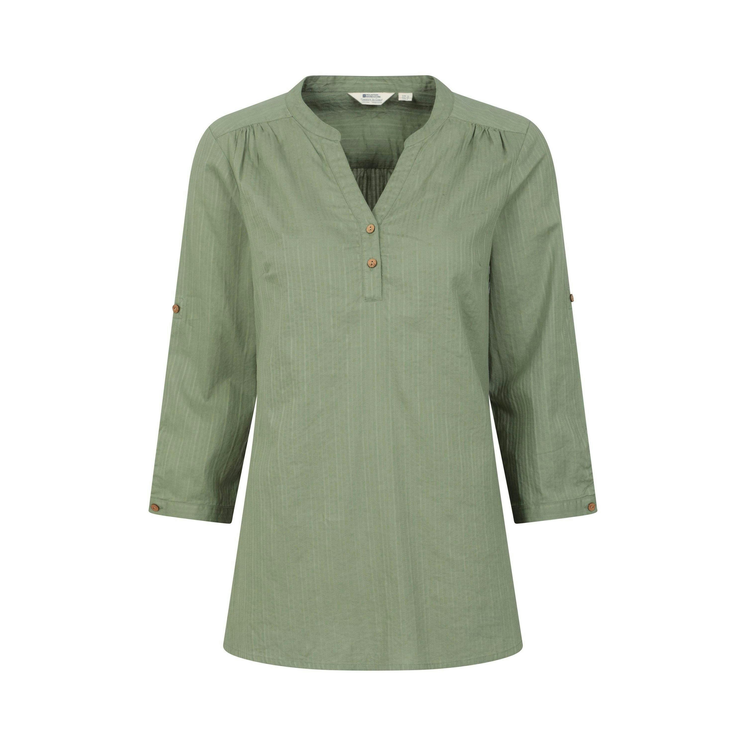 Mountain Warehouse Womens/Ladies Petra Relaxed Fit 3/4 Sleeve Shirt , view 1 of 1