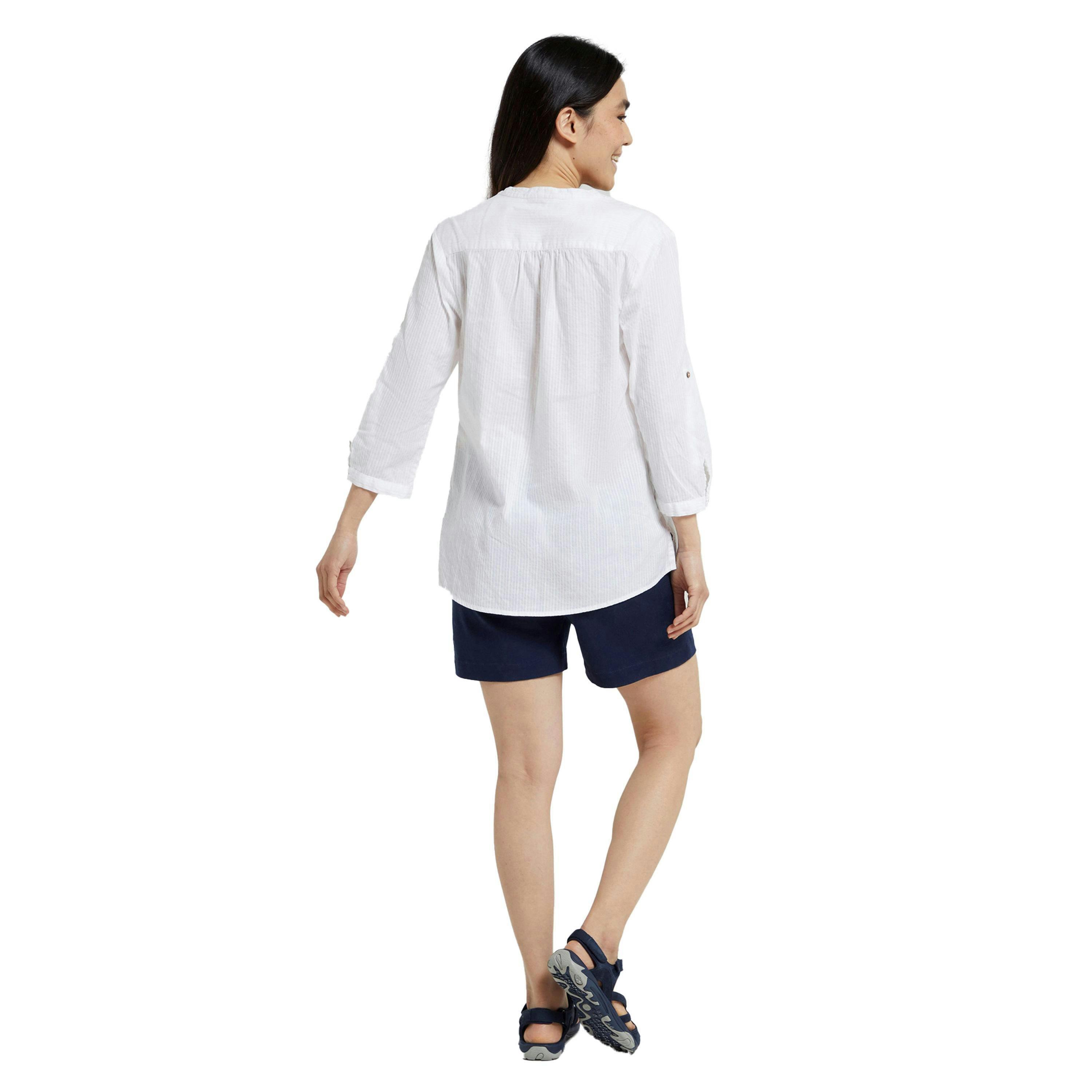Mountain Warehouse Womens/Ladies Petra Relaxed Fit 3/4 Sleeve Shirt , view 2 of 3
