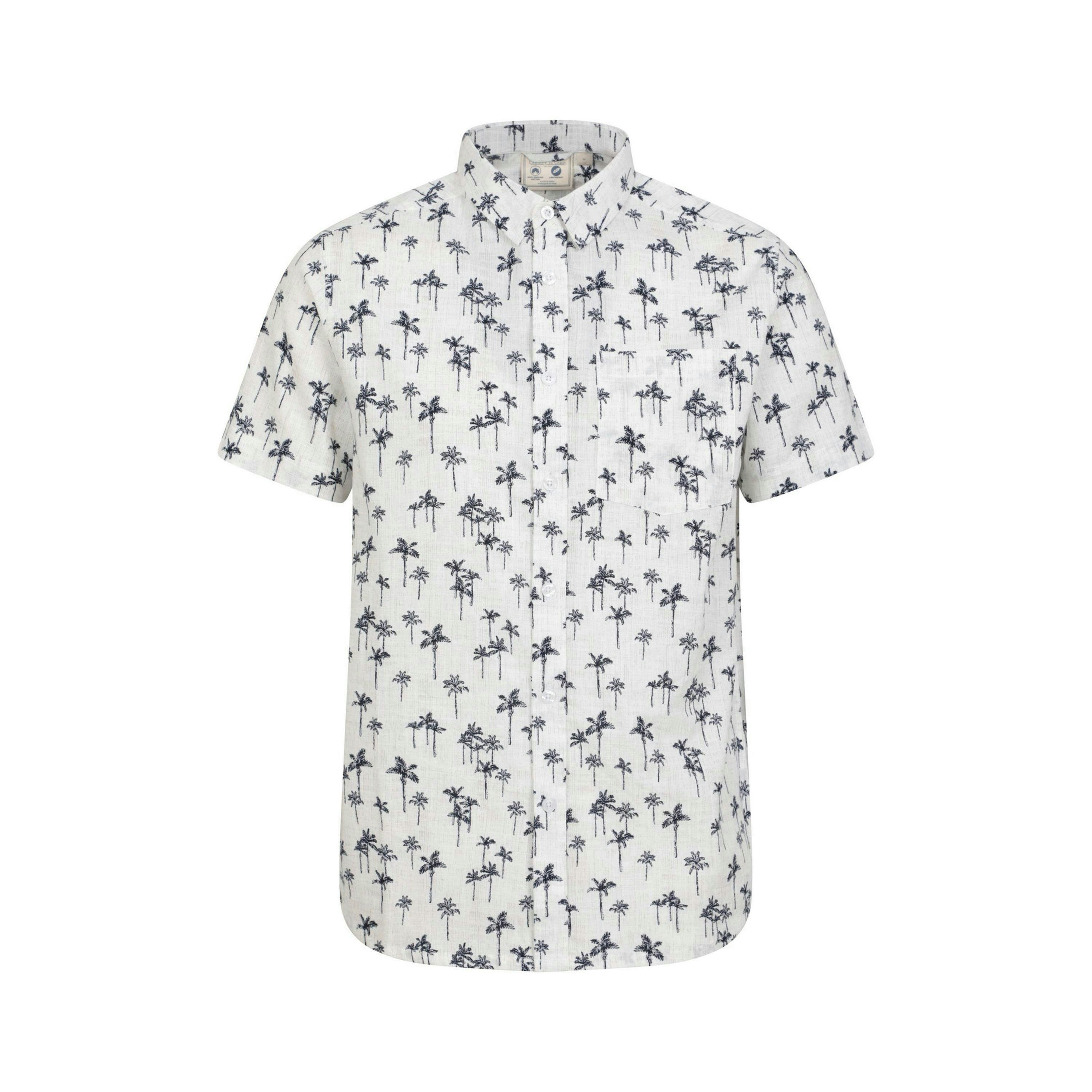 Mountain Warehouse Mens Preston Illustration Palm Tree Shirt , view 1 of 4