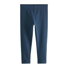 Clarks Girls Jersey School Leggings (Pack of 3) — Black/Blue 2