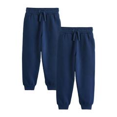 Clarks Boys Plain Jogging Bottoms (Pack of 2) — Blue 1