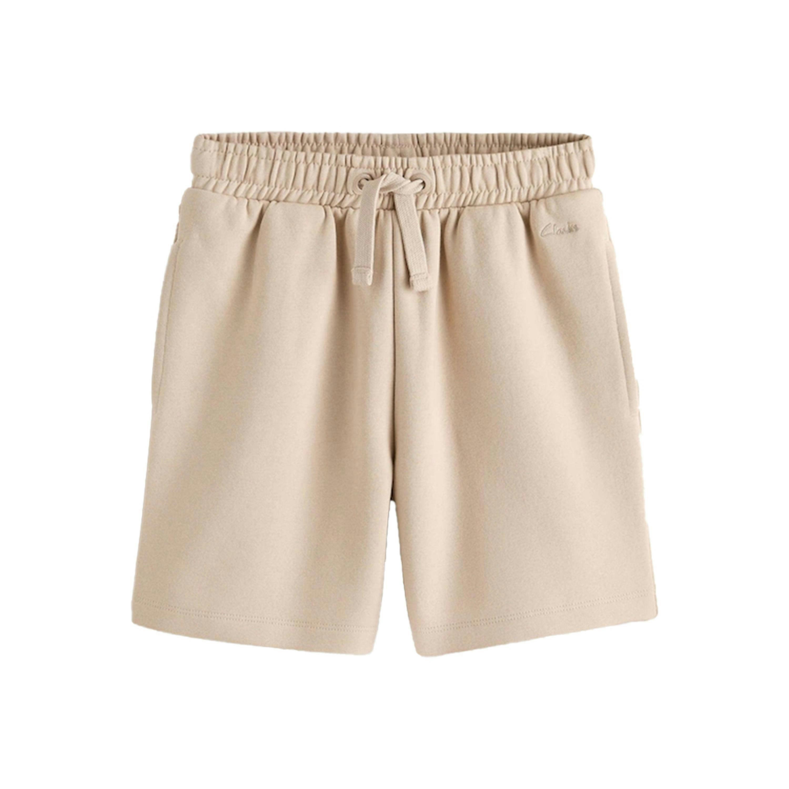 Clarks Boys Sweat Shorts (Pack of 2) — Beige