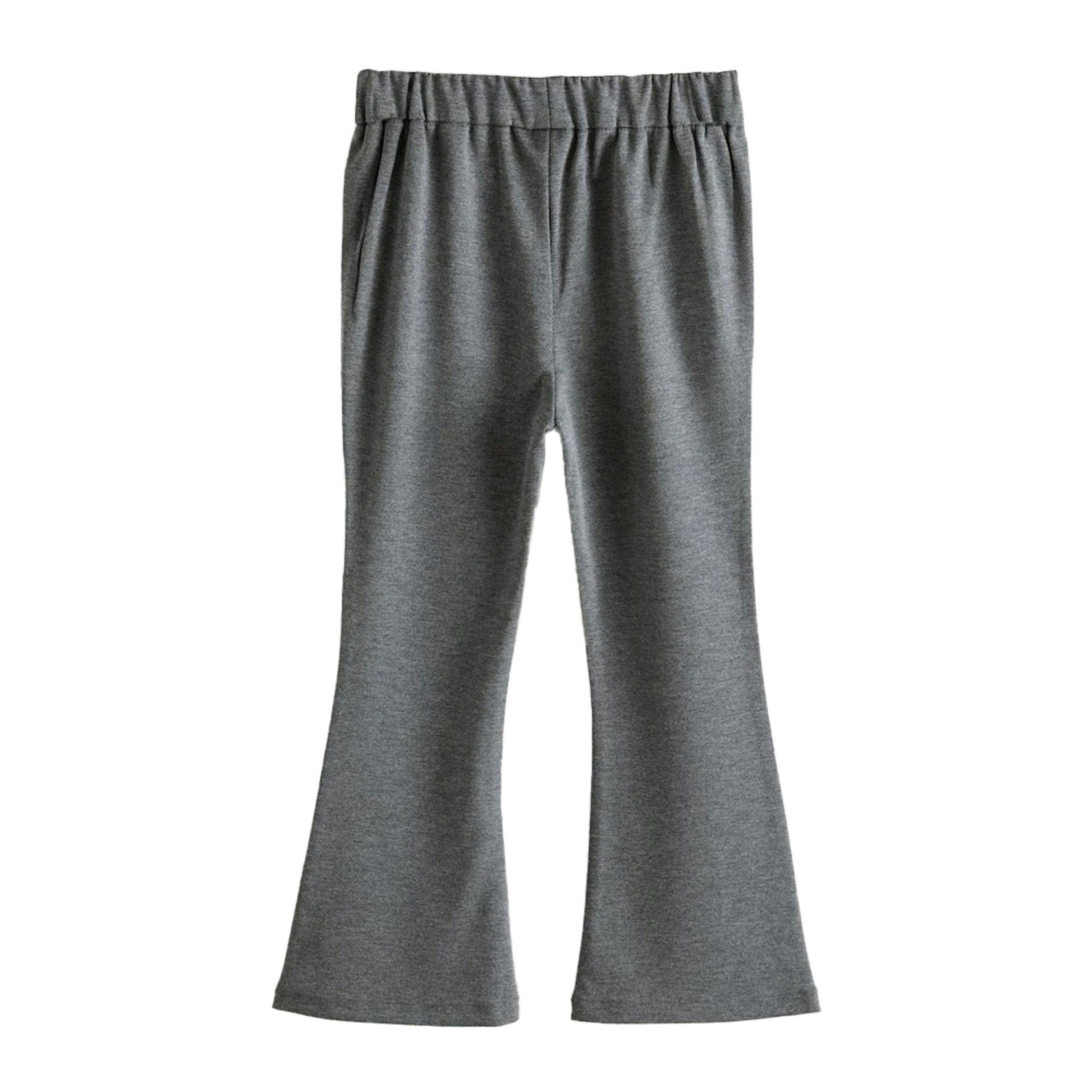 Clarks Girls Flared School Trousers (Pack of 2) — Grey