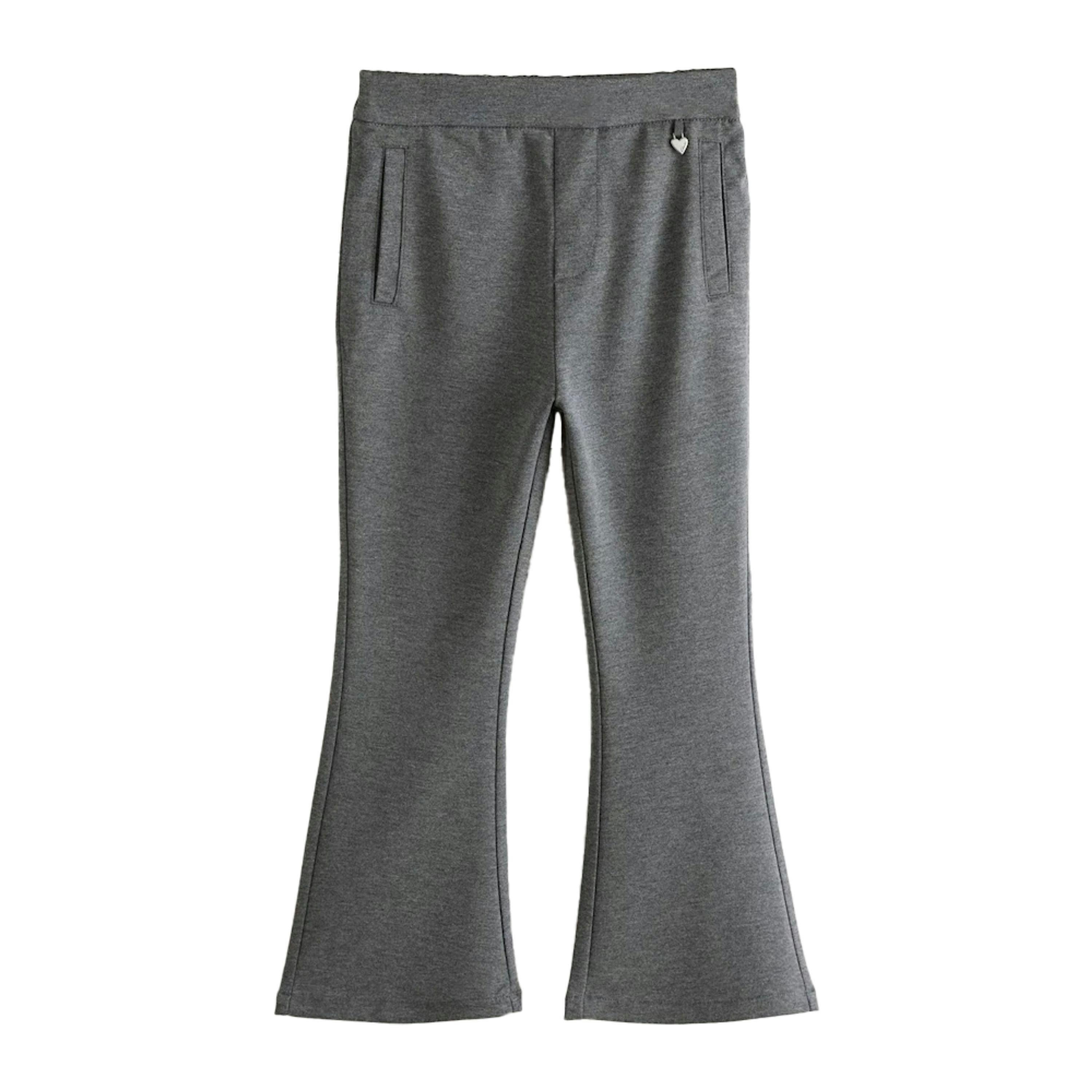 Clarks Girls Flared School Trousers (Pack of 2) — Grey
