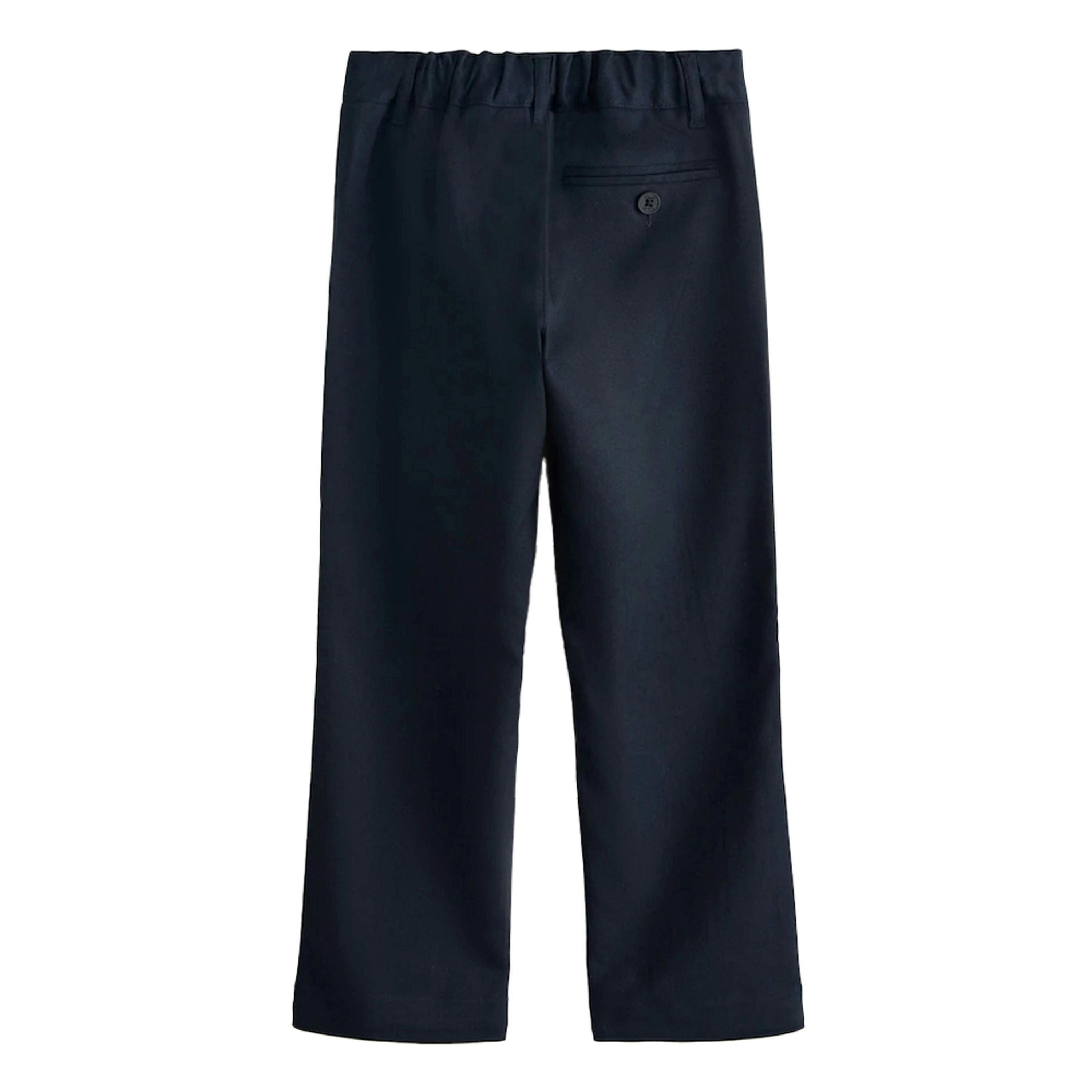 Clarks Boys Slim School Trousers (Pack of 2) — Blue
