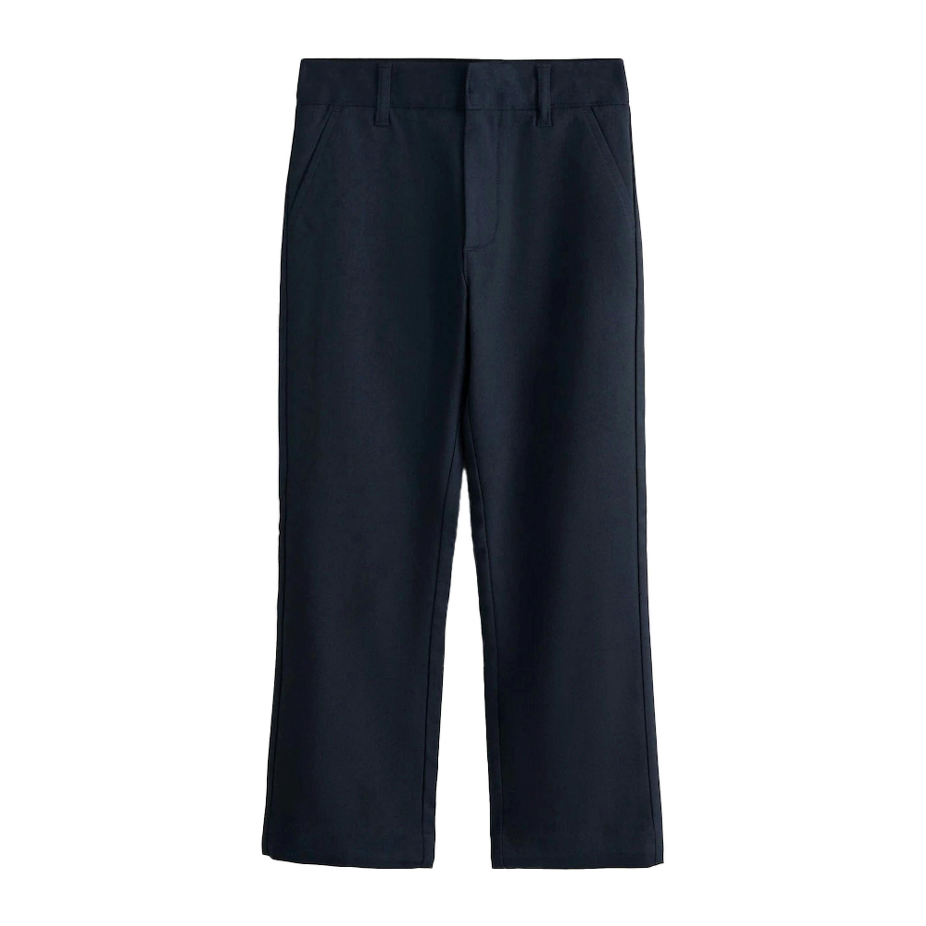 Clarks Boys Slim School Trousers (Pack of 2) — Blue