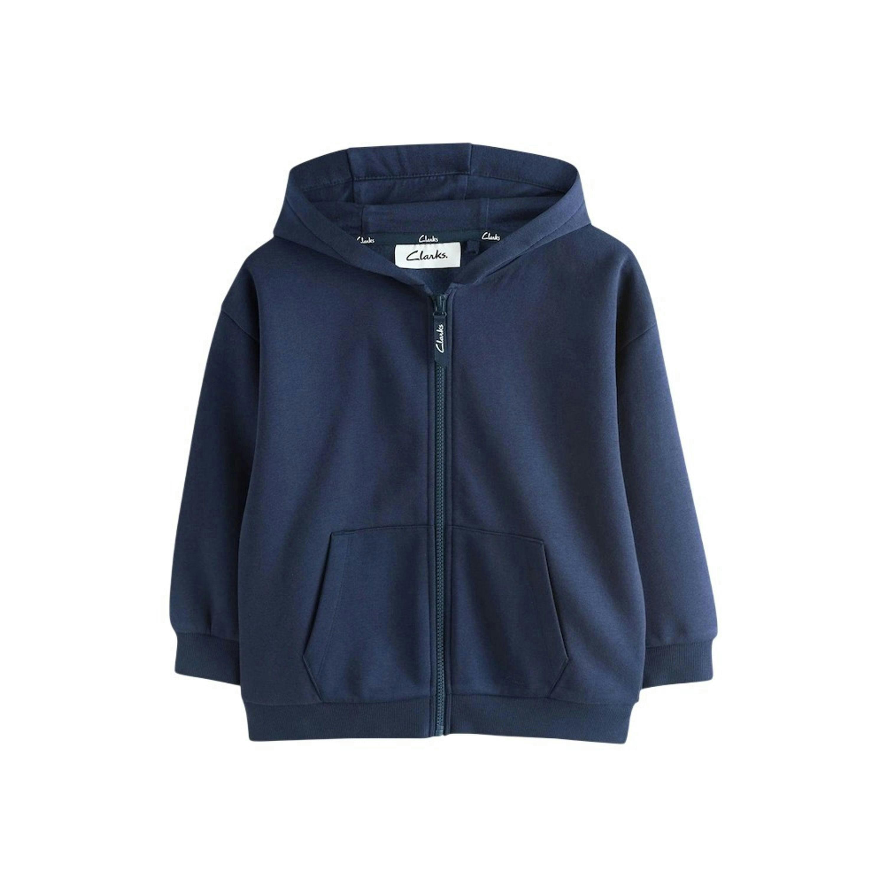 Clarks Boys Embroidered Logo Full Zip Hoodie (Pack of 3) — Multi