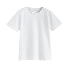Clarks Childrens/Kids Cotton Sports T-Shirt (Pack of 5) — White 4