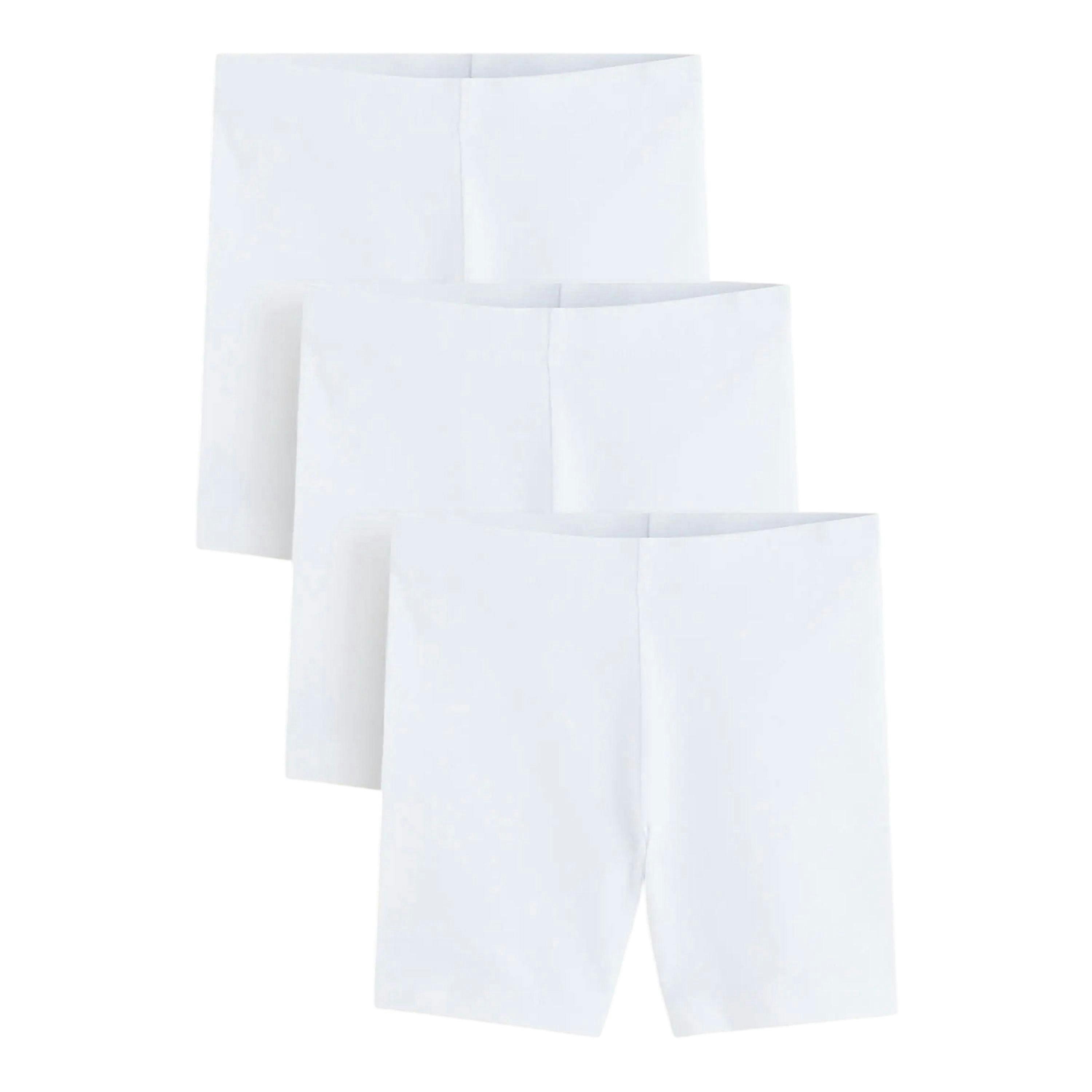 Clarks Girls Jersey Embroidered Logo Cycling Shorts (Pack of 3) , view 1 of 3