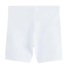 Clarks Girls Jersey Embroidered Logo Cycling Shorts (Pack of 3) — White 2