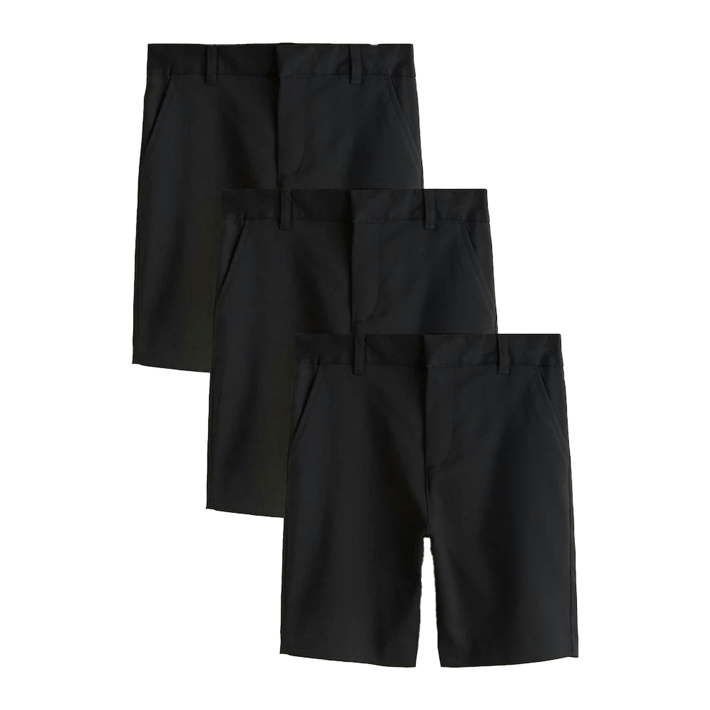 Clarks Boys Regular School Shorts (Pack of 3) , view 1 of 5